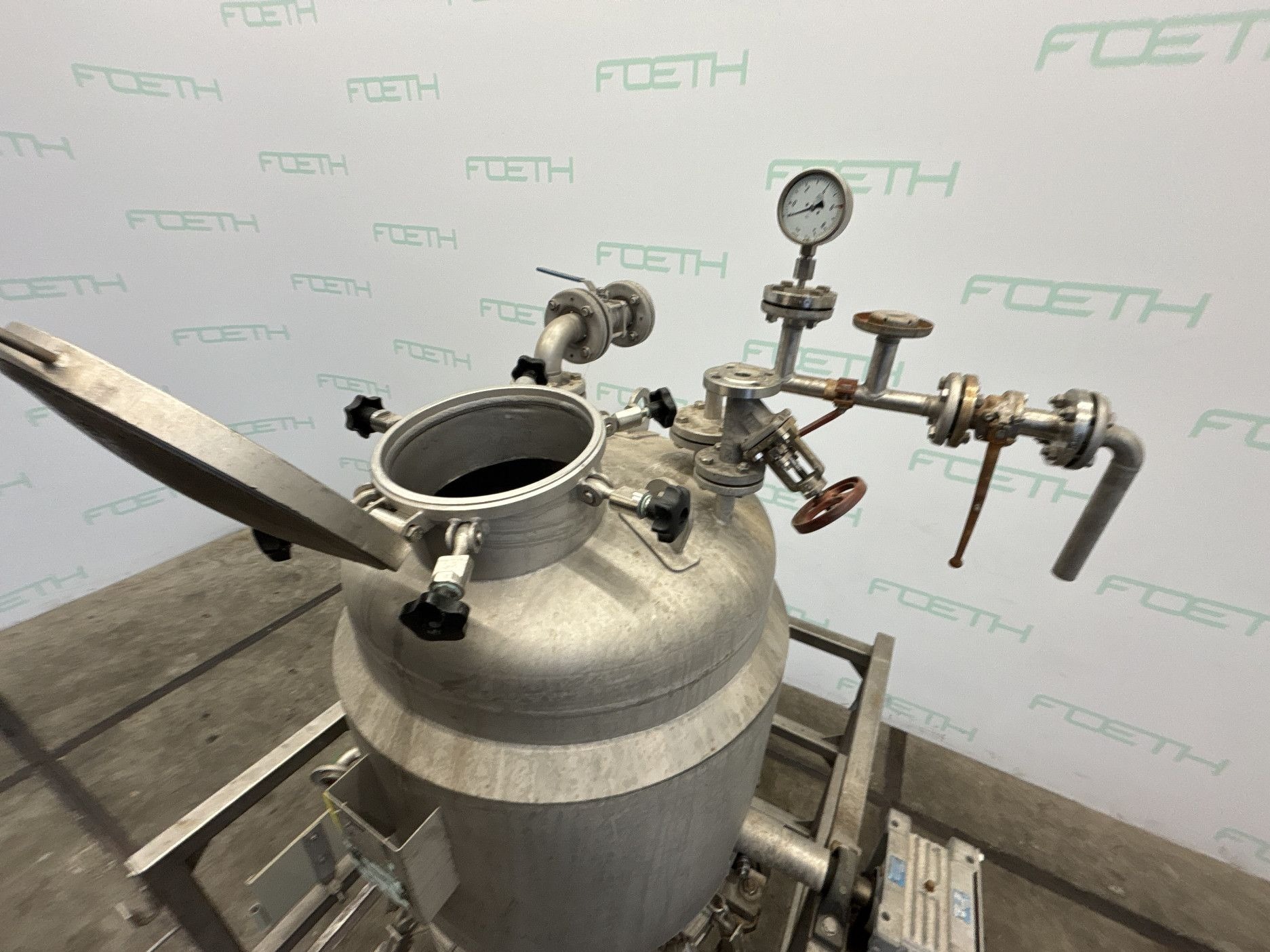 Maschine: DSP EF 800 (0,5 m2 , jacketed) - Nutsche filter Nutschenfilter