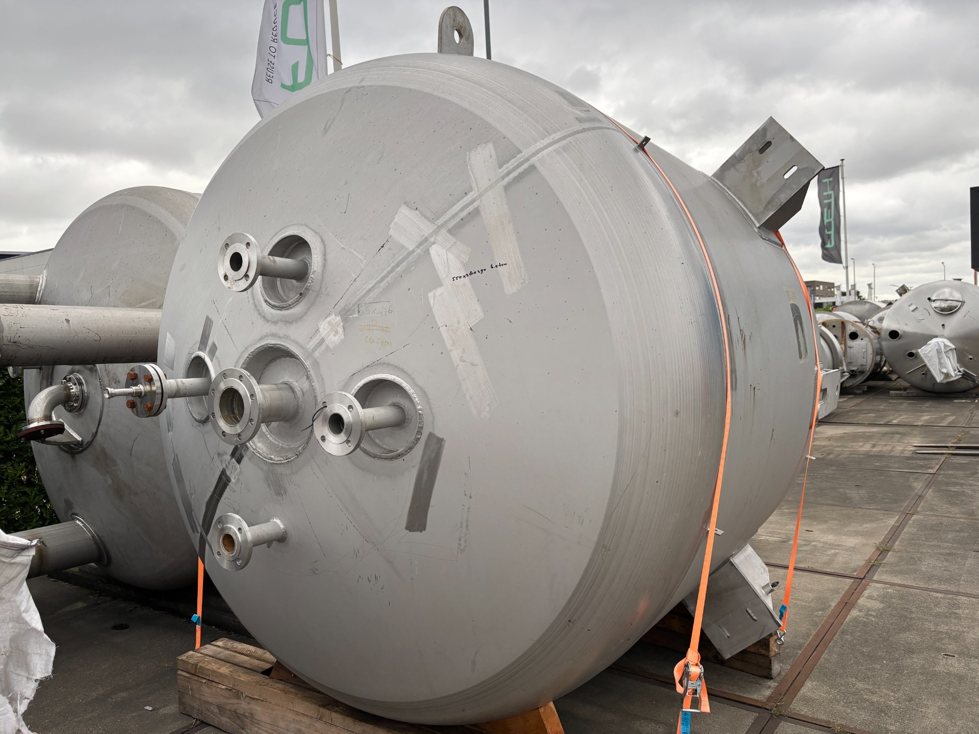 Maschine: FIB 9500 l (2-stage stirrer) - Stainless Steel Reactor Edelstahlreaktoren