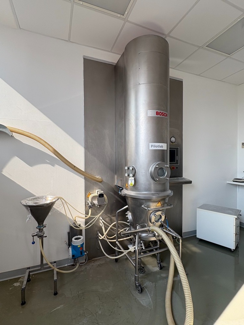 Maschine: BOSCH HüTTLIN  SCHOPFHEIM Pilotlab L - Fluid bed dryer batch Fließbetttrockner Chargen