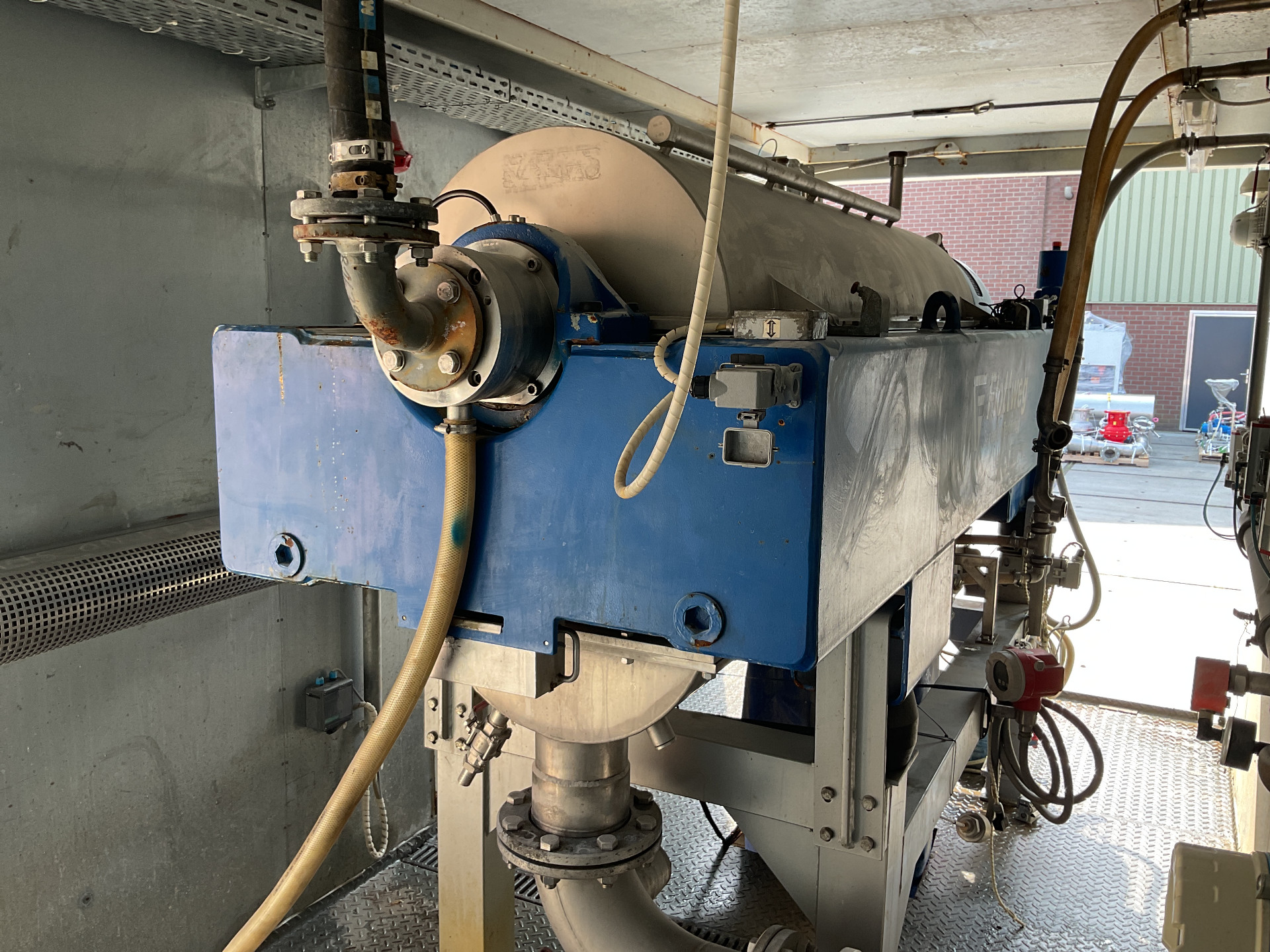 Maschine: FLOTTWEG Z4E-4/451 ( mounted in 20 feet container) - Decant Dekanter