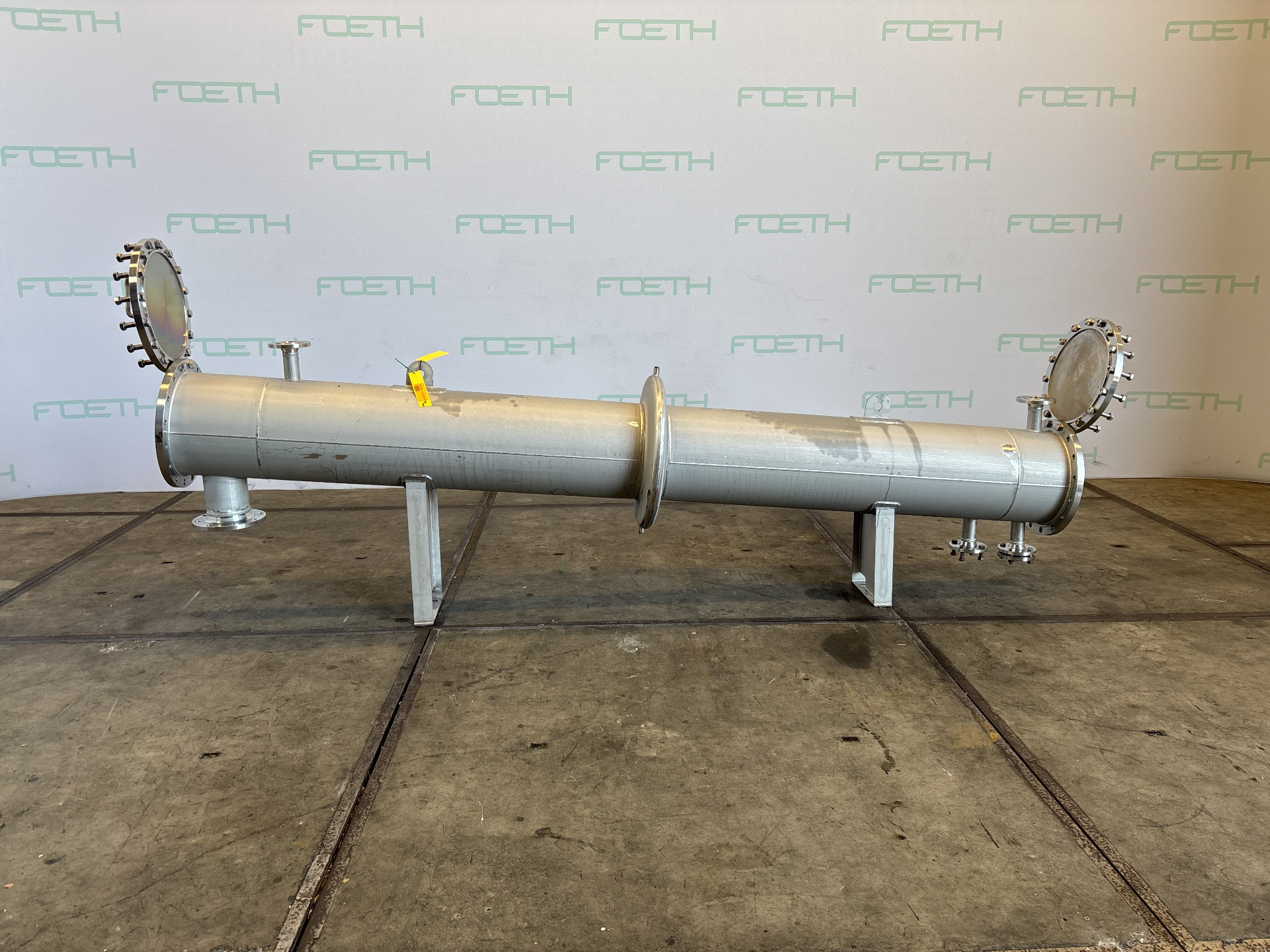 Maschine: TRANSITHERM AD2000 (inclined; 25 m²) - Shell and tube heat exc Rohrbündelwärmetauscher