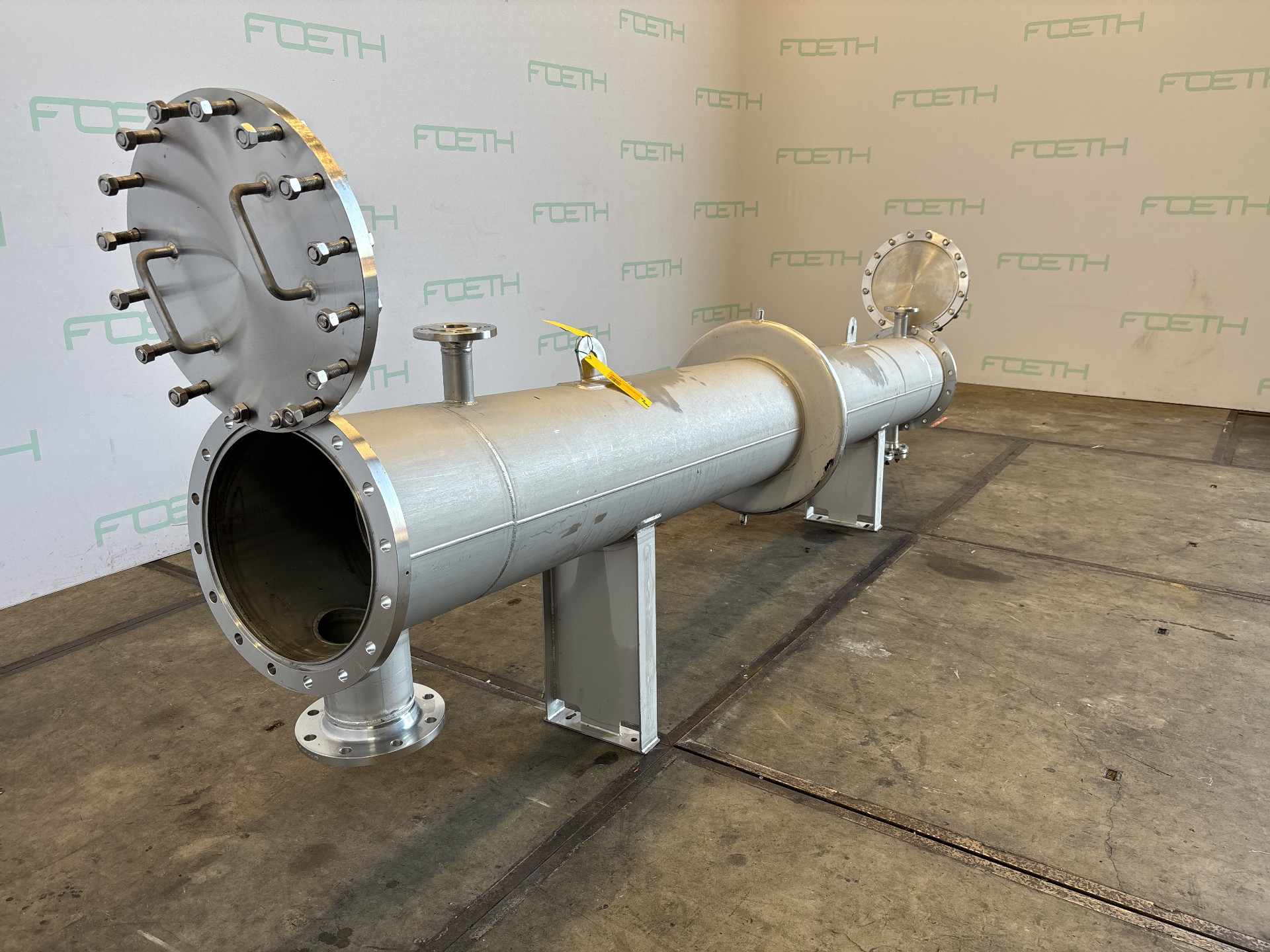 Maschine: TRANSITHERM AD2000 (inclined; 25 m²) - Shell and tube heat exc Rohrbündelwärmetauscher