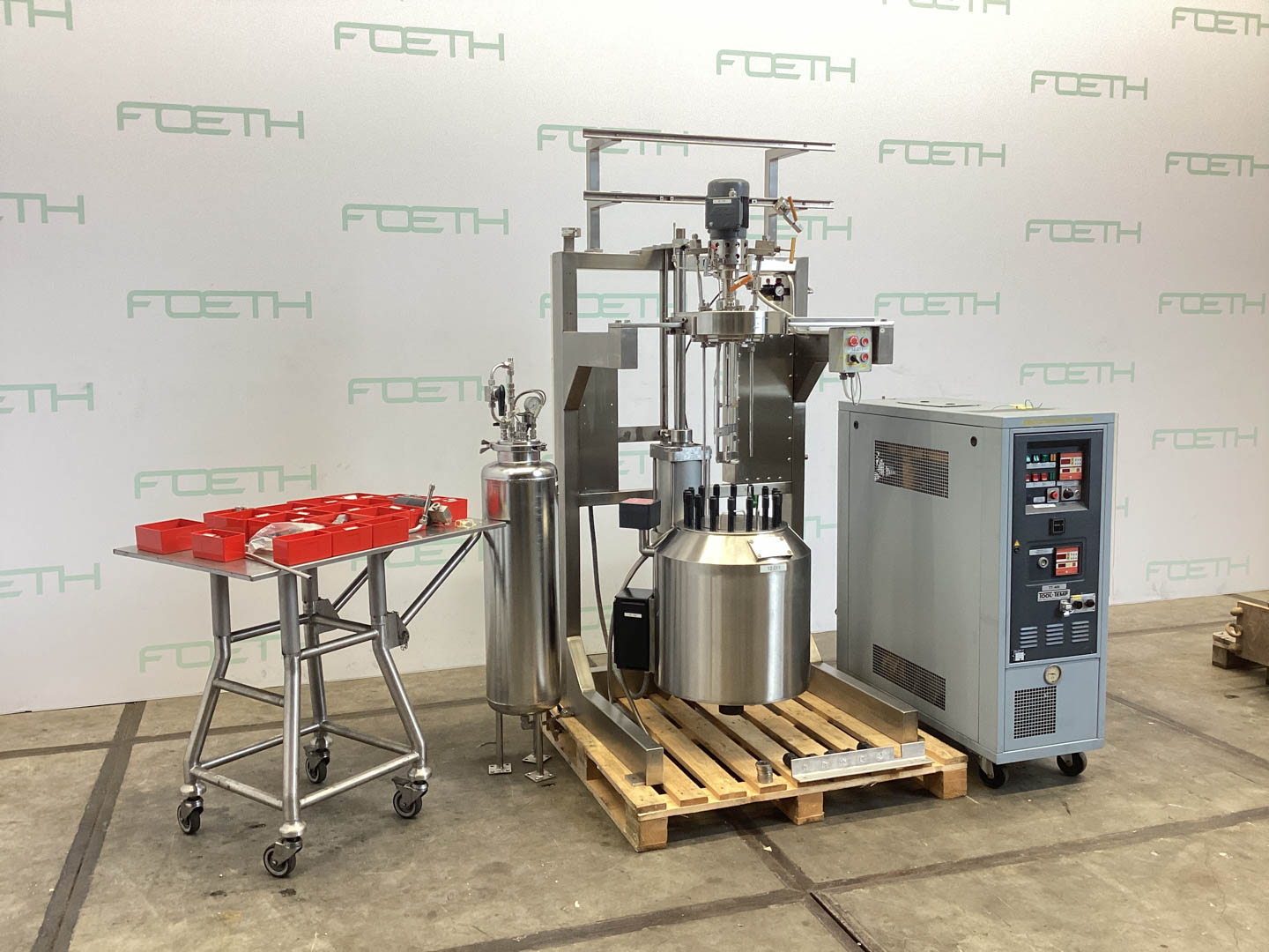 Maschine: MEDIMEX MED 265 (300 bar: 300°C) - Stainless Steel Reactor Edelstahlreaktoren