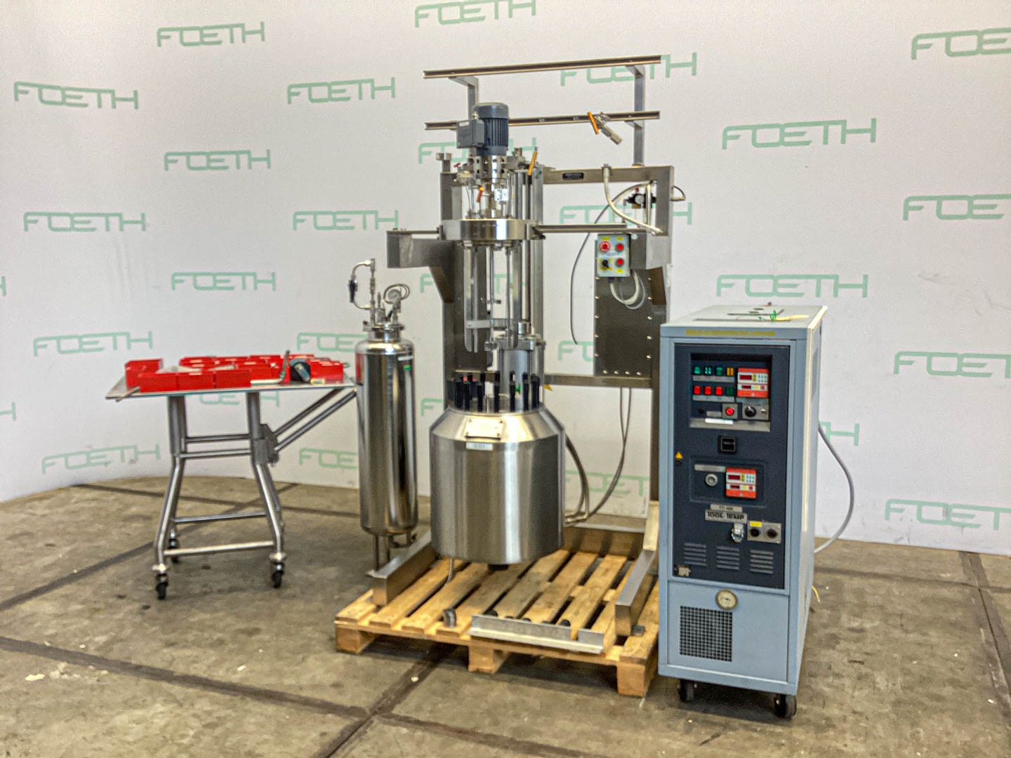 Maschine: MEDIMEX MED 265 (300 bar: 300°C) - Stainless Steel Reactor Edelstahlreaktoren