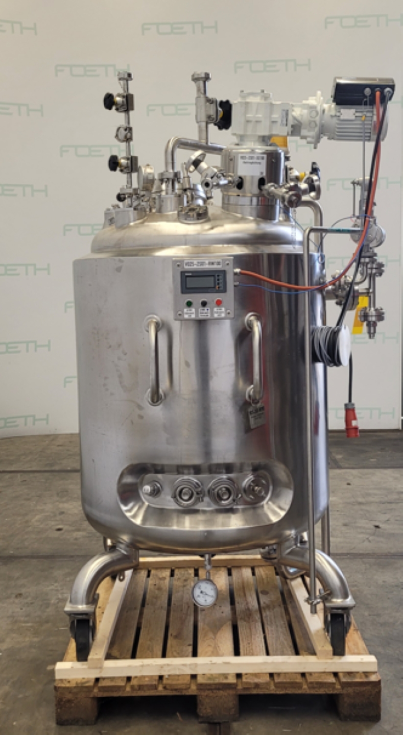 Maschine: HERMANN WALDNER 500l (Pharma execution & unused) - Stainless Steel Edelstahlreaktoren