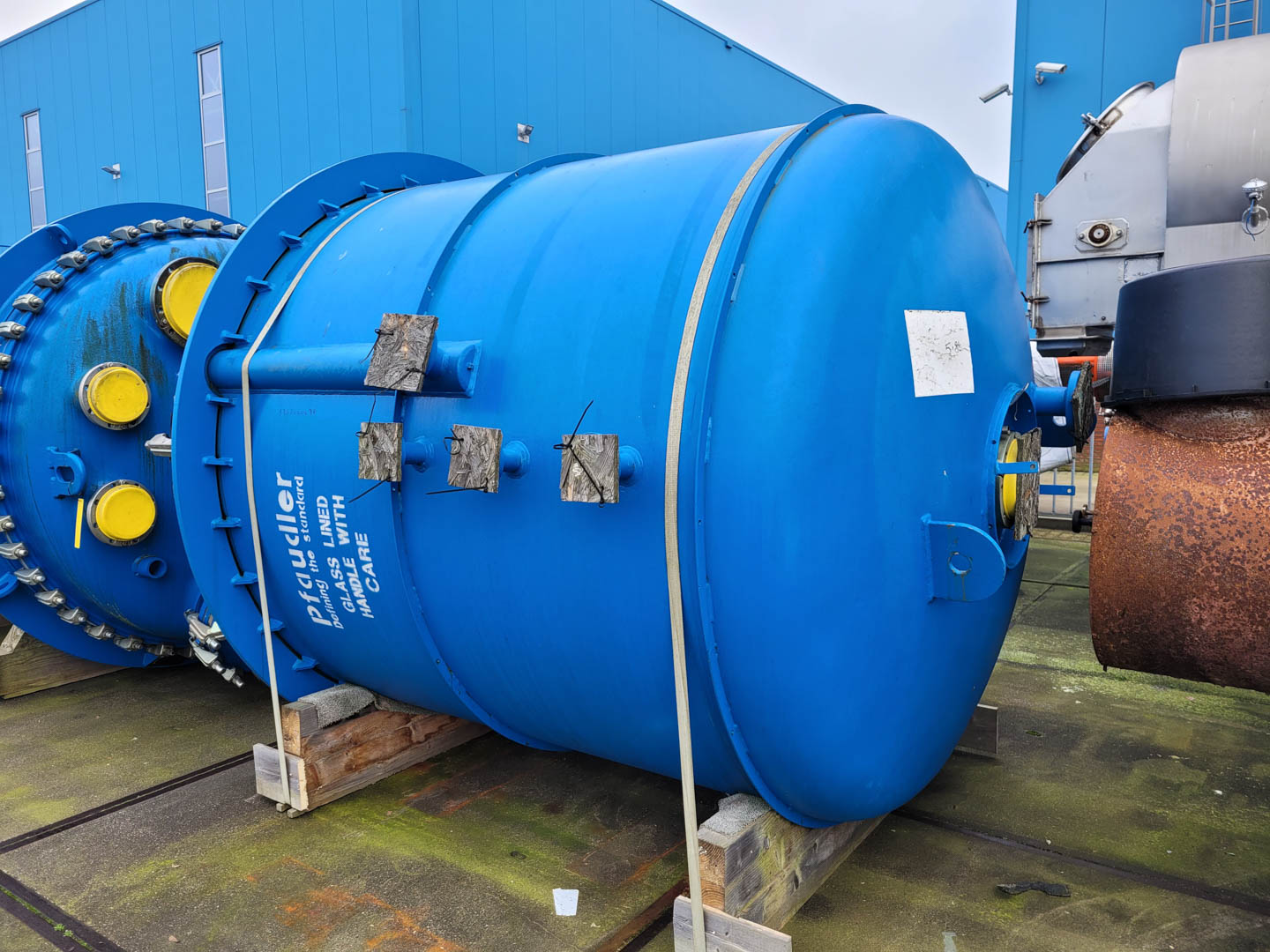 Maschine: PFAUDLER-WERKE AE6300  (reactor body, unused after refurbishment) Emaillierte Reaktoren