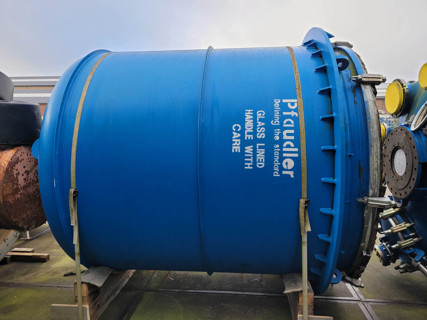 Maschine: PFAUDLER-WERKE AE6300  (reactor body, unused after refurbishment) Emaillierte Reaktoren