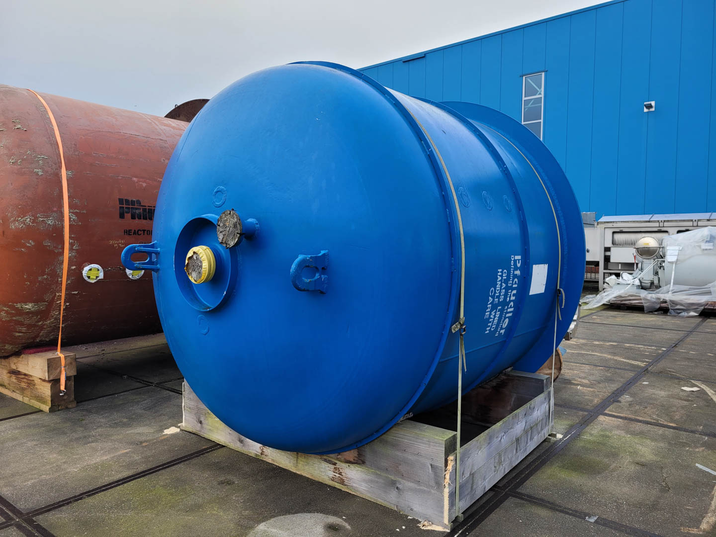 Maschine: PFAUDLER-WERKE CE10000 (reactor body, unused after refurbishment) Emaillierte Reaktoren