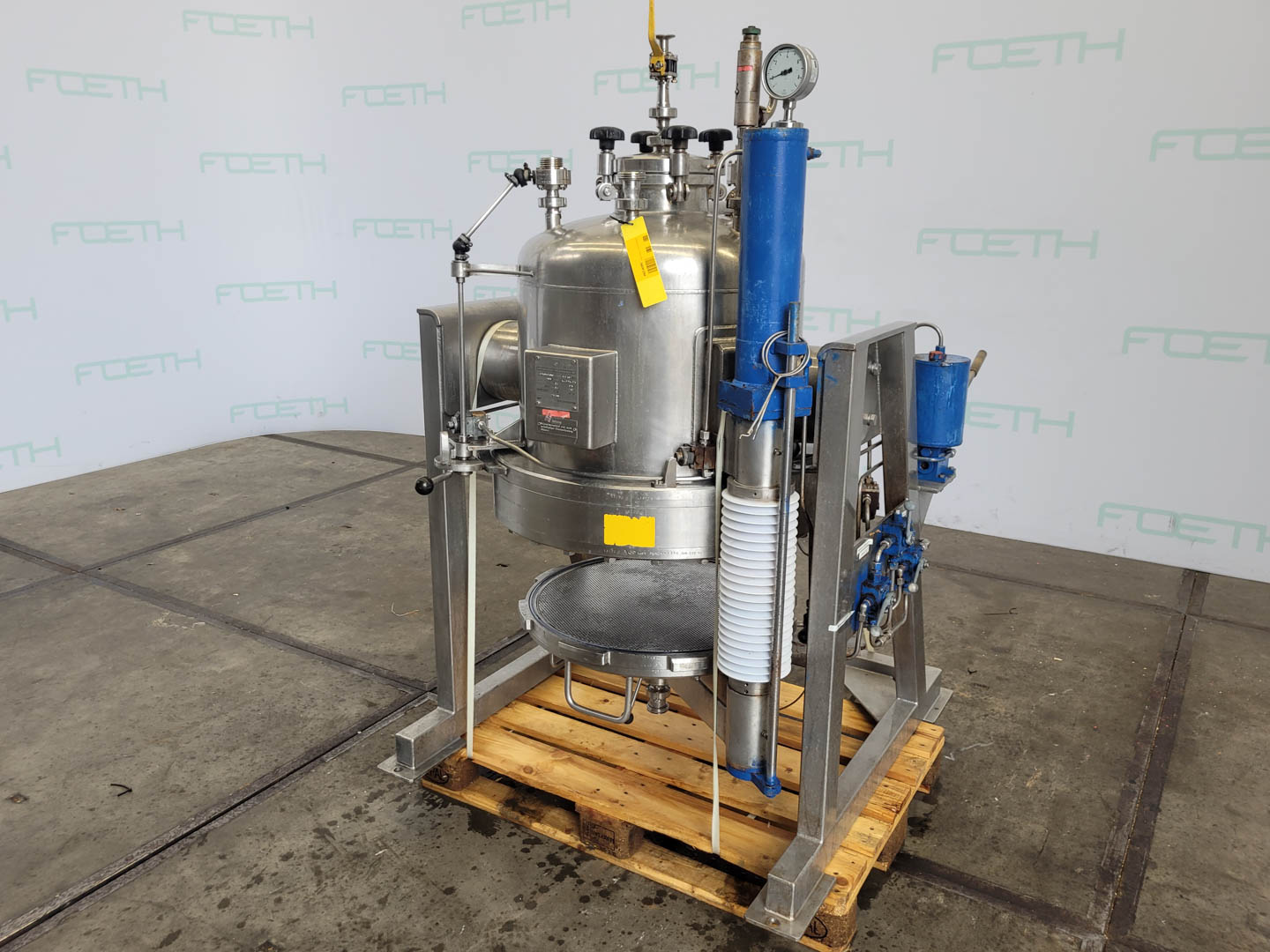 Maschine: KHS EFA 60.125CW12 0,28m² - Nutsche filter Nutschenfilter