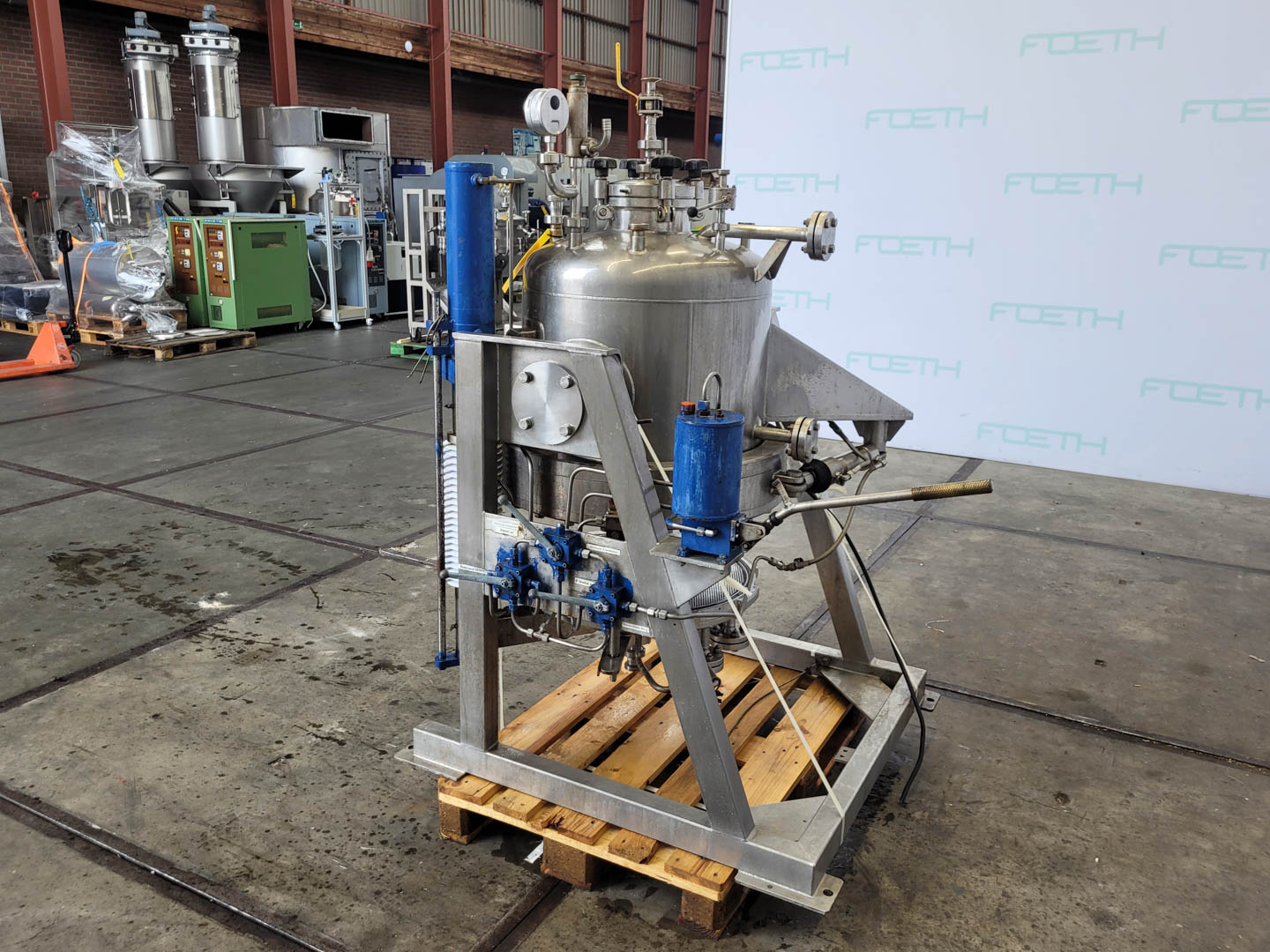 Maschine: KHS EFA 60.125CW12 0,28m² - Nutsche filter Nutschenfilter