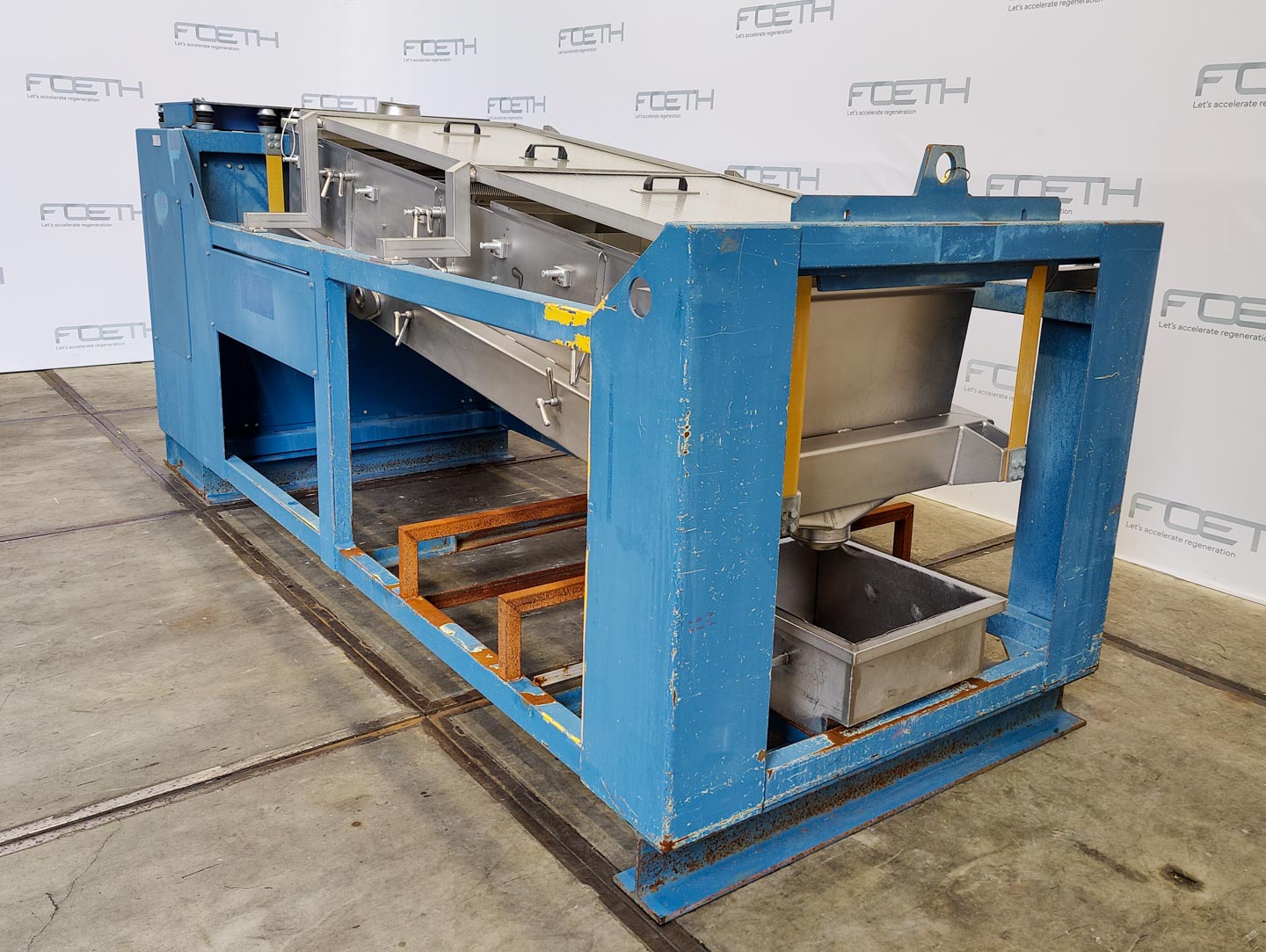 Maschine: ENGELSMANN M3.C.187/3 - 1,9m² - Sorting sieve Sortiersiebe