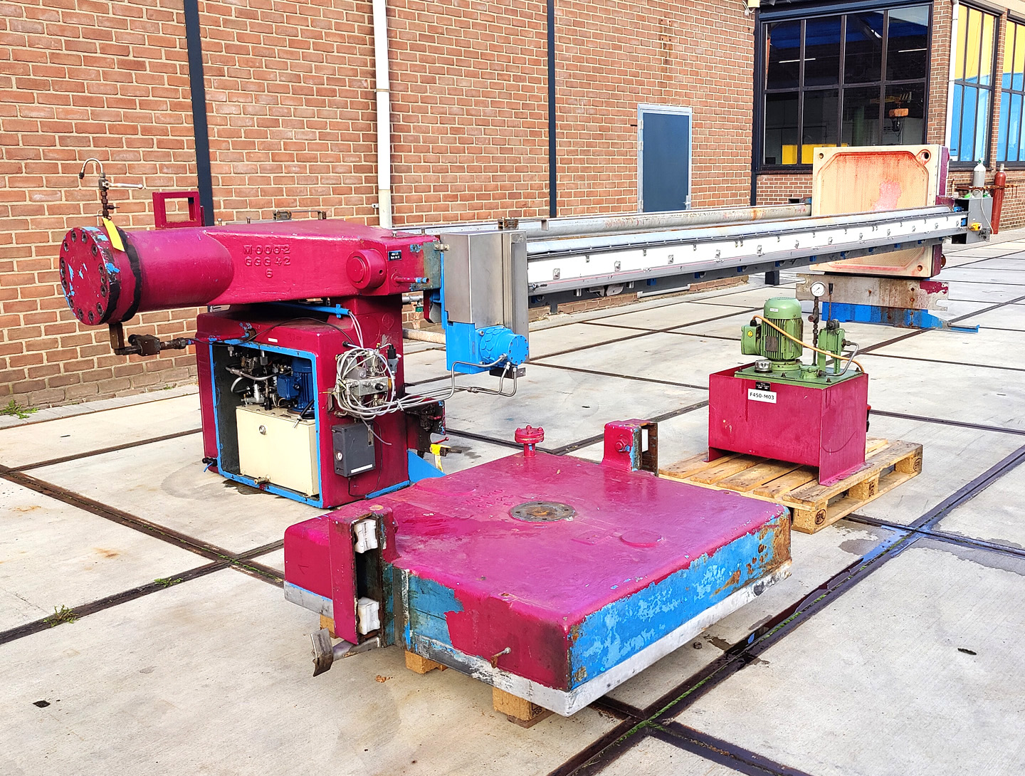 Maschine: HOESCH typ 40 1206-40  upgrade - Filterpress Filterpressen