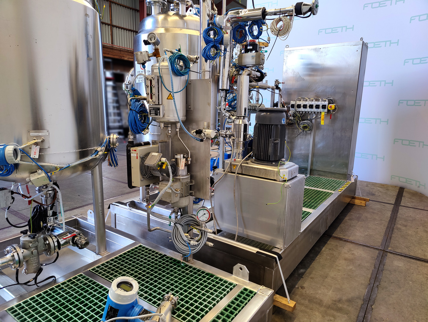 Maschine: HPV Ika Dispax DR 2000/5 continuous inline mixing syst In-Line-Mischer