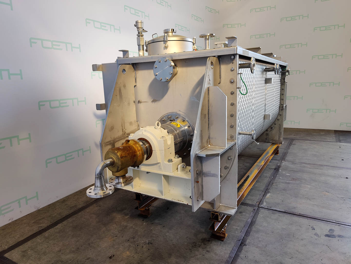 Maschine: HOSOKAWA MICRON Torus Disc JS 1000-3.15 - Continuous dryer Kontinuierlicher Trockner