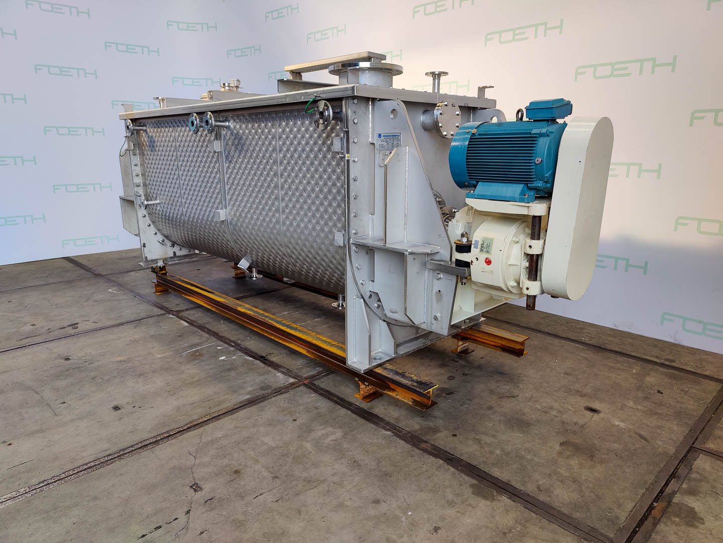 Maschine: HOSOKAWA MICRON Torus Disc JS 1000-3.15 - Continuous dryer Kontinuierlicher Trockner