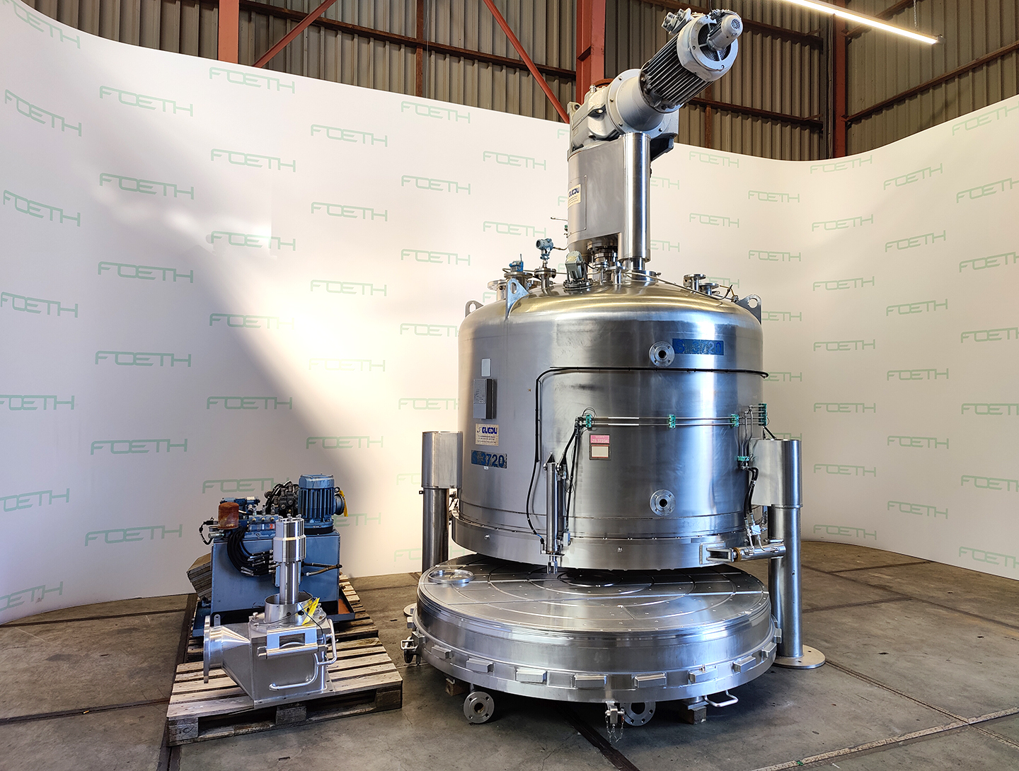 Maschine: GUEDU GRF 4000 - Nutsche filter Nutschenfilter