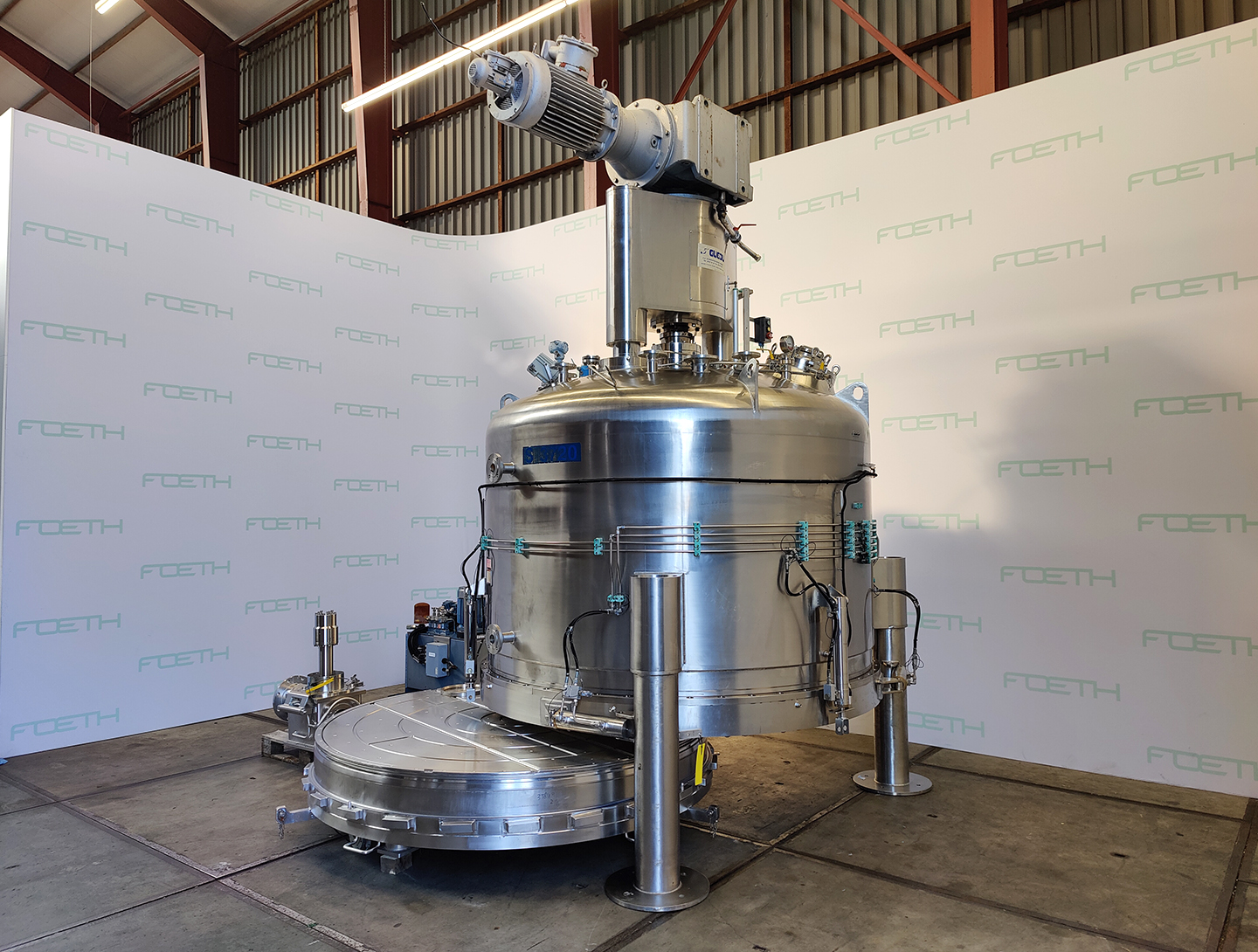 Maschine: GUEDU GRF 4000 - Nutsche filter Nutschenfilter