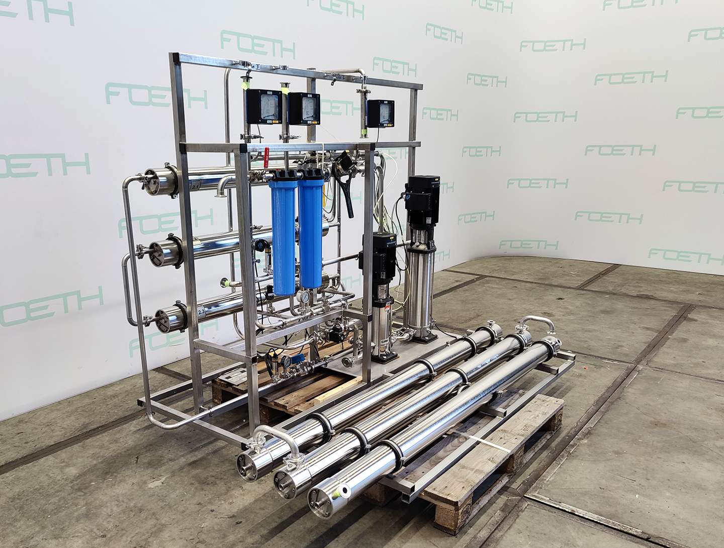 Maschine: PHARTEC KRAUSE RO 600-2 ST Reverse osmosis - Miscellaneous filt Verschiedene Filter