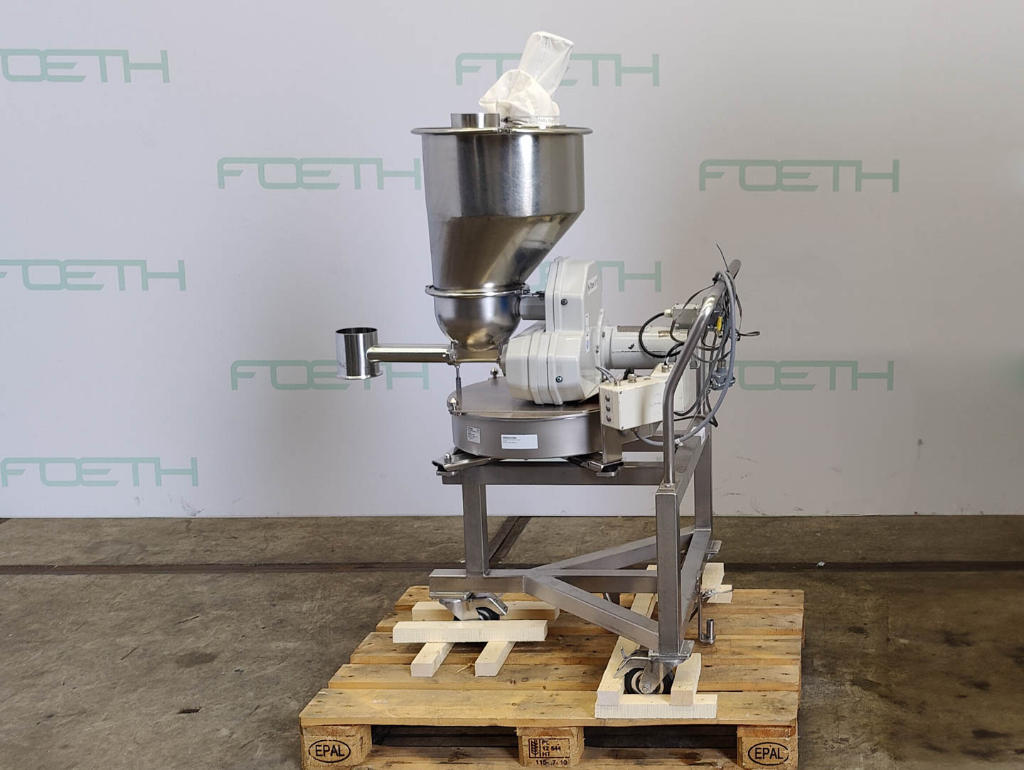 Maschine: K-TRON K2-ML-T35 loss-in-weight feeders - Metering screw Dosierschnecken