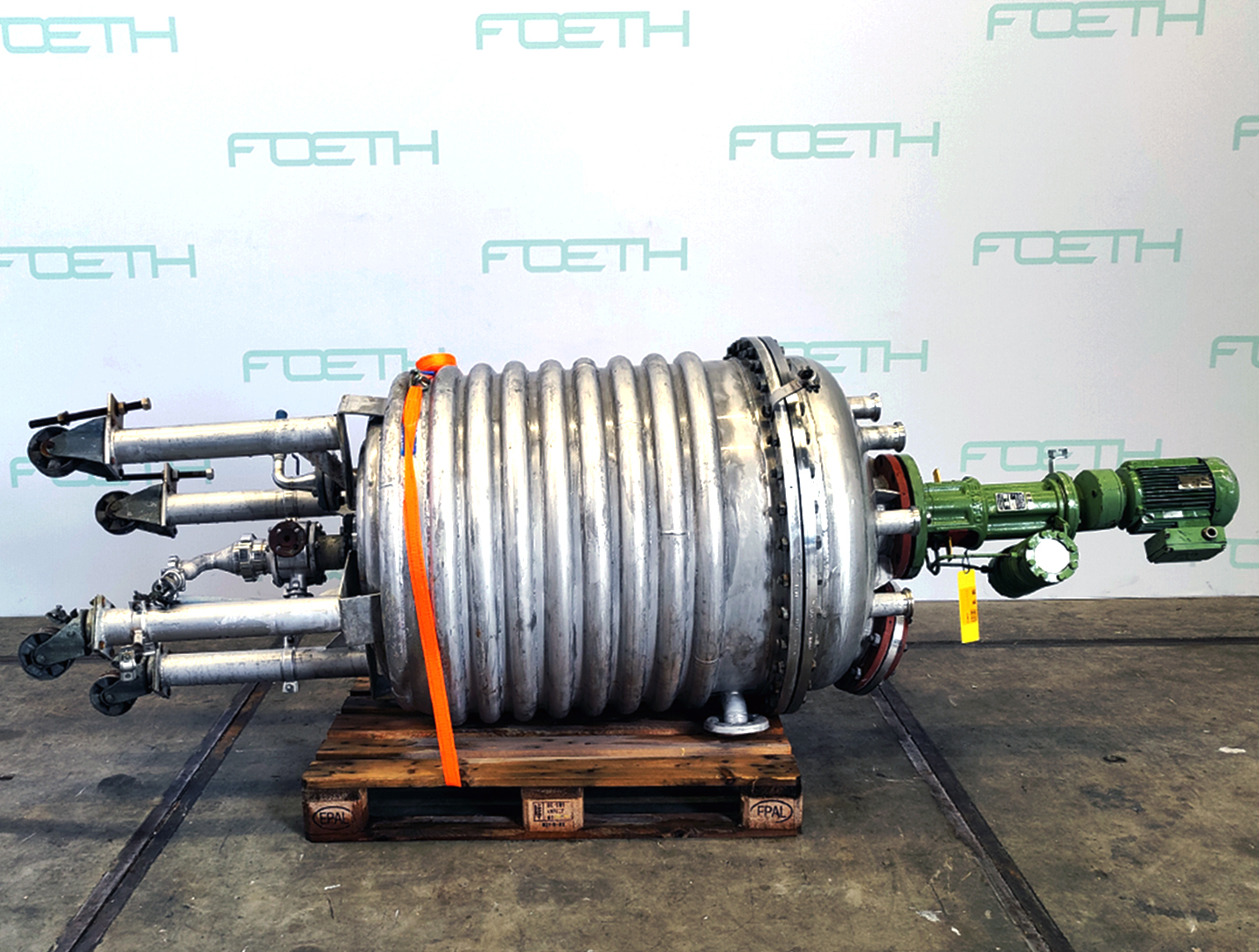 Maschine: DIDIER FILTERTECHNIK 550 Ltr. - Stainless Steel Reactor Edelstahlreaktoren