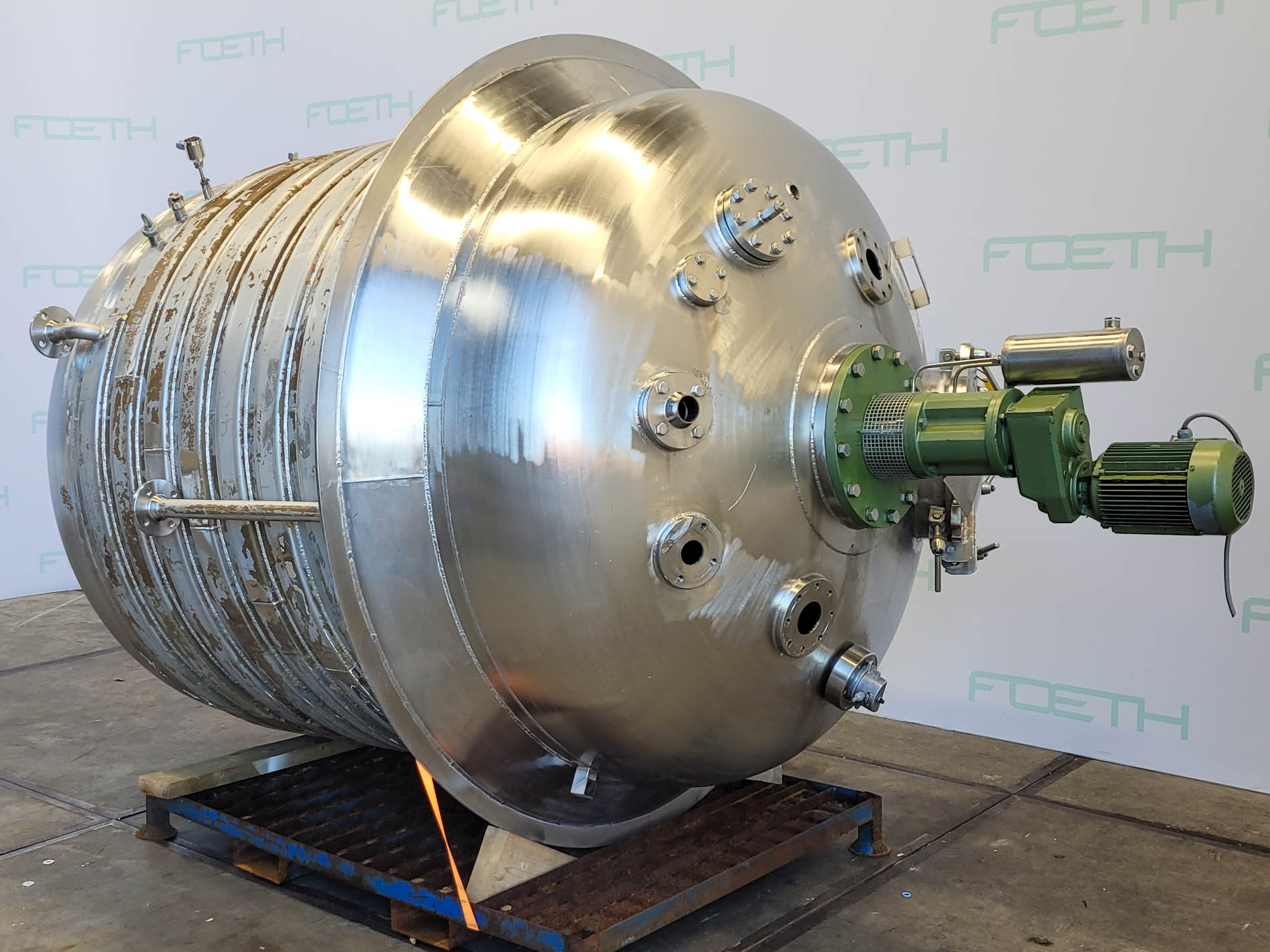 Maschine: ALBI ALOIS BINDERBERGER 4000Ltr. - Bioreactor - Stainless Steel Reactor Organische Stoffe