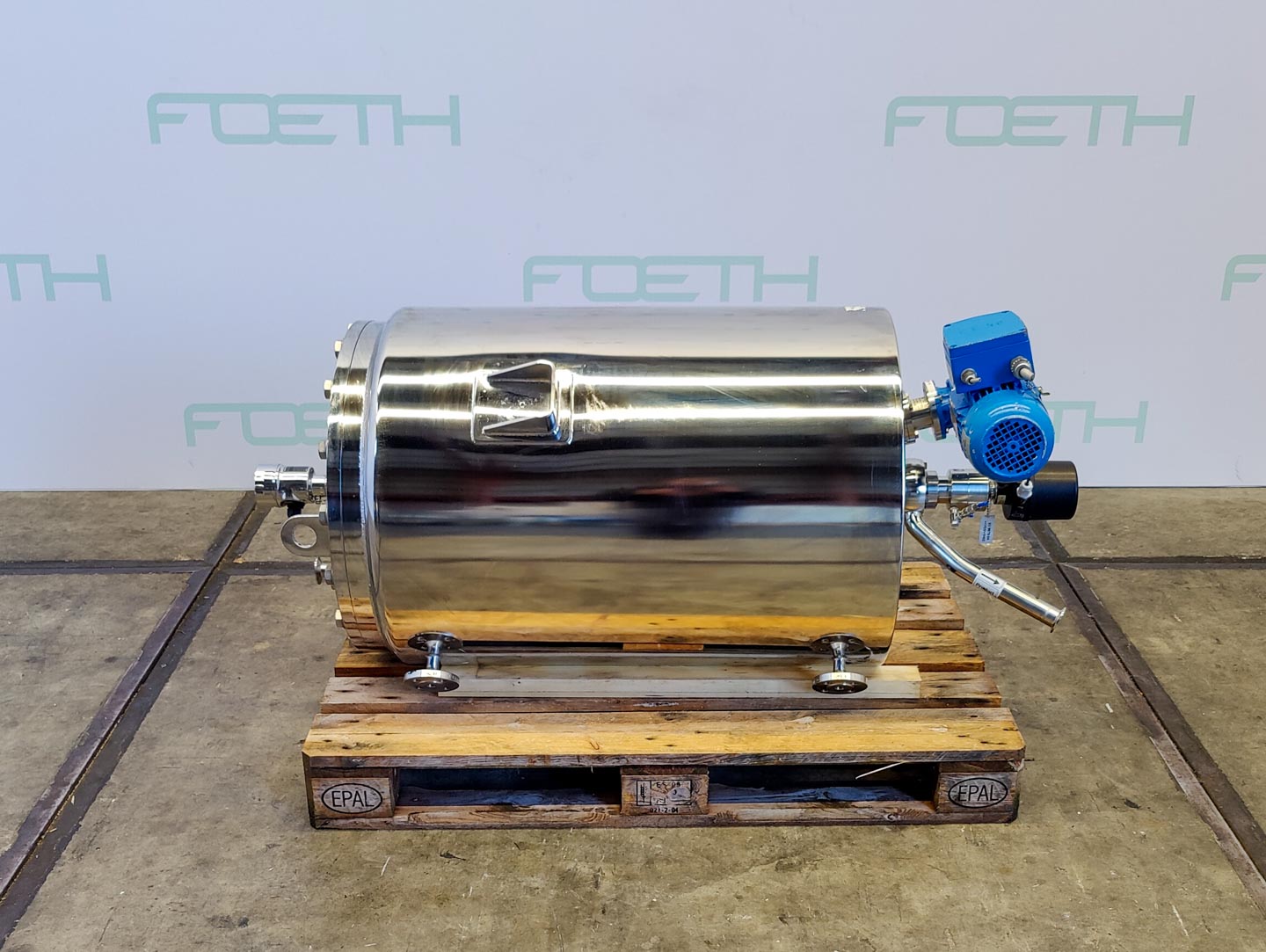 Maschine: EDELSTAHL MAURER 167 Ltr. - Mirror-Polished Fraction Collector (Pha Organische Stoffe