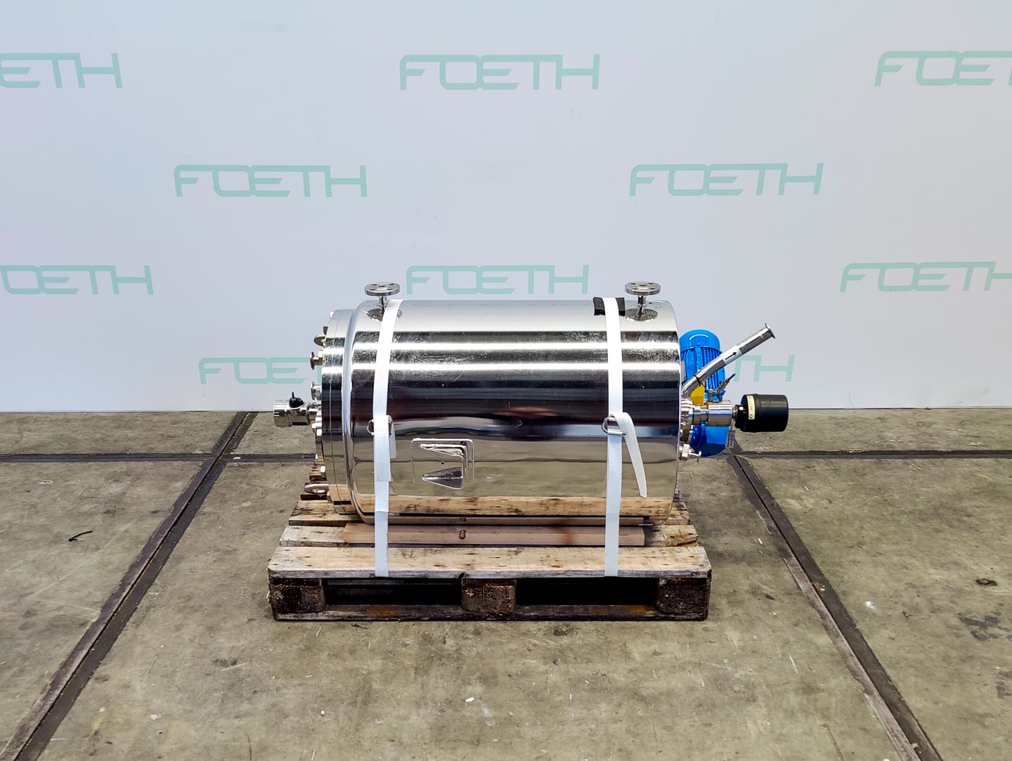 Maschine: EDELSTAHL MAURER 167 Ltr. - Mirror-Polished Fraction Collector (Pha Organische Stoffe