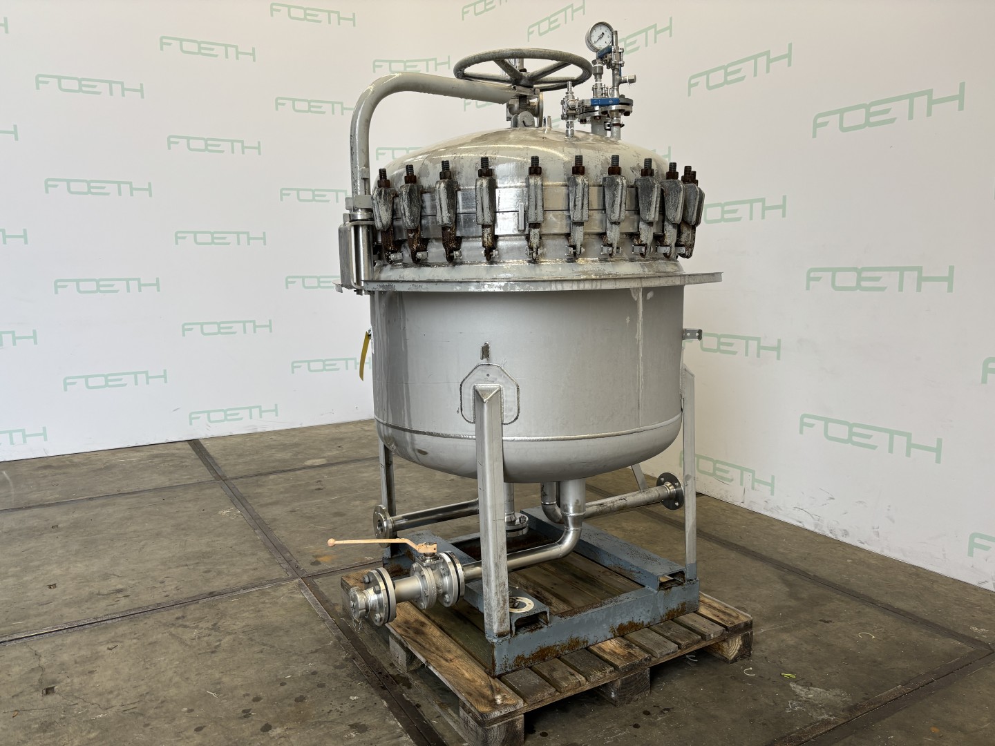 Maschine: GAF RBN-1602. (7,84 m2) - Candle filter Kerzenfilter