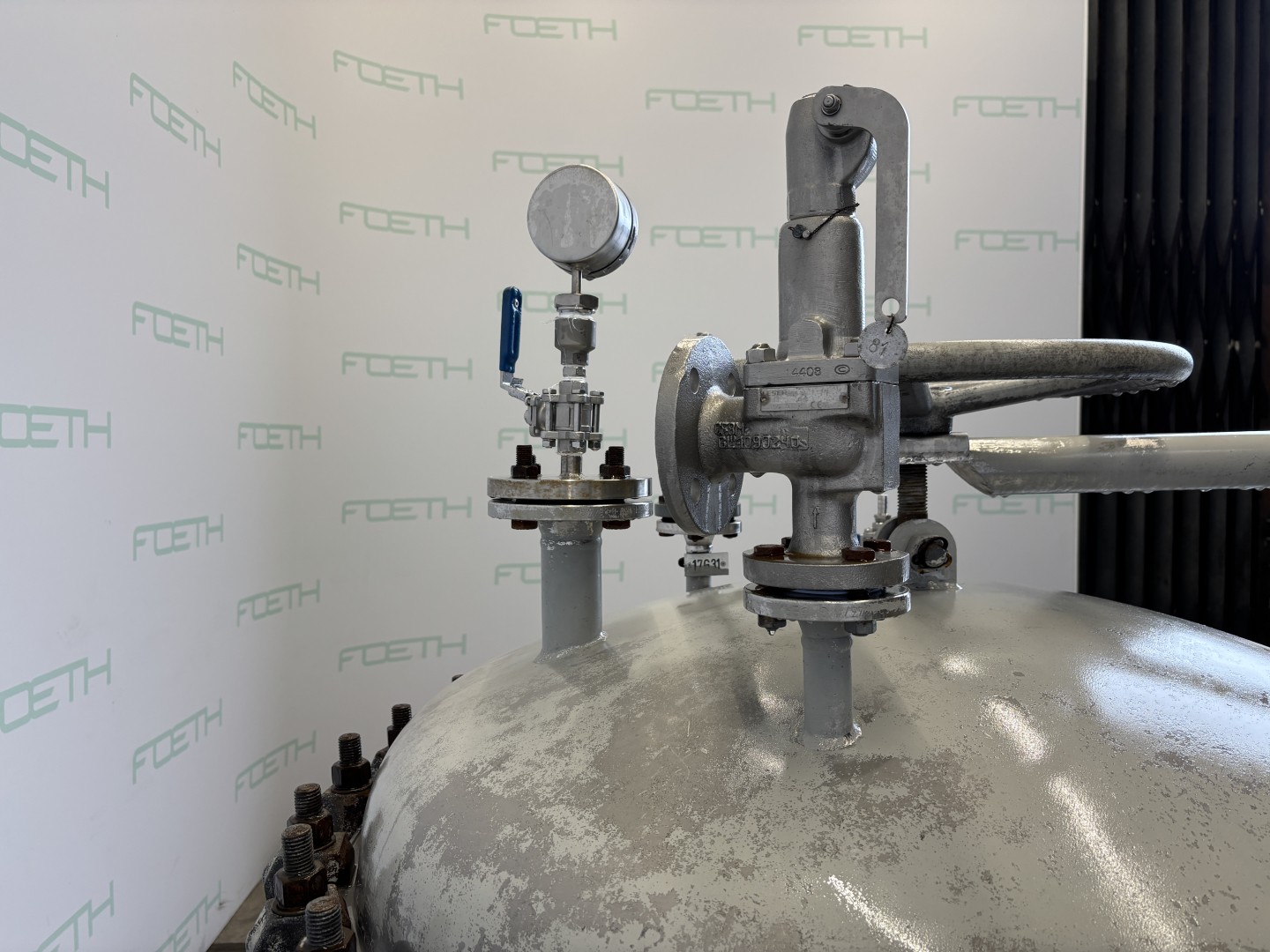 Maschine: GAF RBN-1602. (7,84 m2) - Candle filter Kerzenfilter