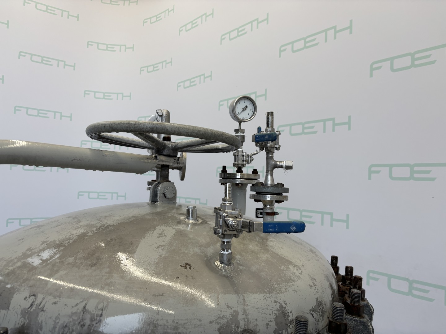 Maschine: GAF RBN-1602. (7,84 m2) - Candle filter Kerzenfilter