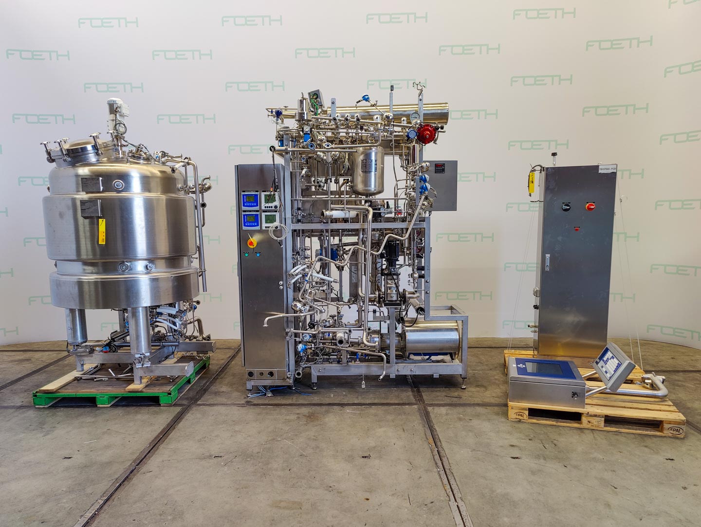 Maschine: PIERRE GUERIN Bioreactor 750 l - Stainless Steel Reactor Feste Pharmazeutika