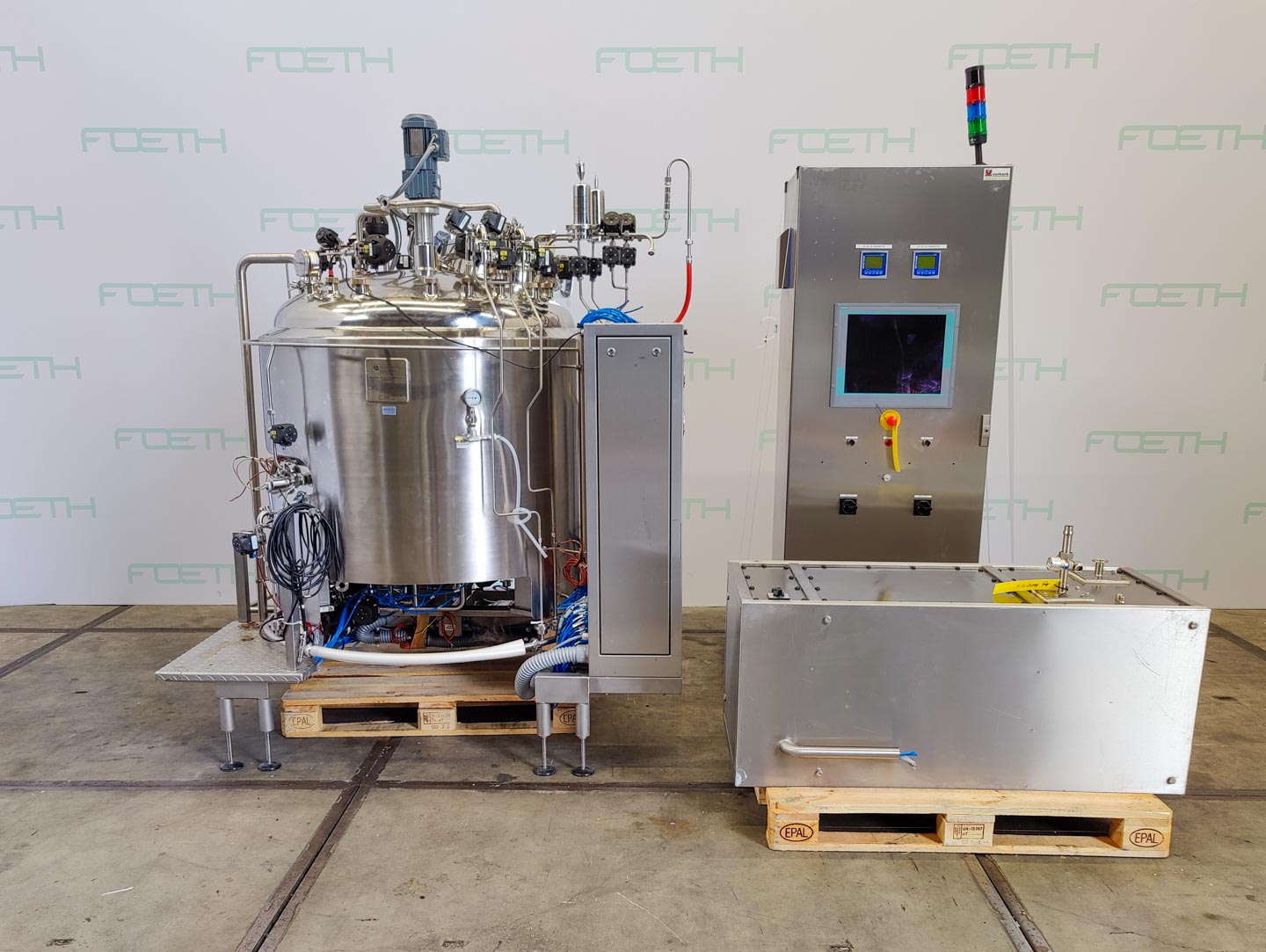 Maschine: APPLIKON Bioreactor 750 l - Stainless Steel Reactor Feste Pharmazeutika