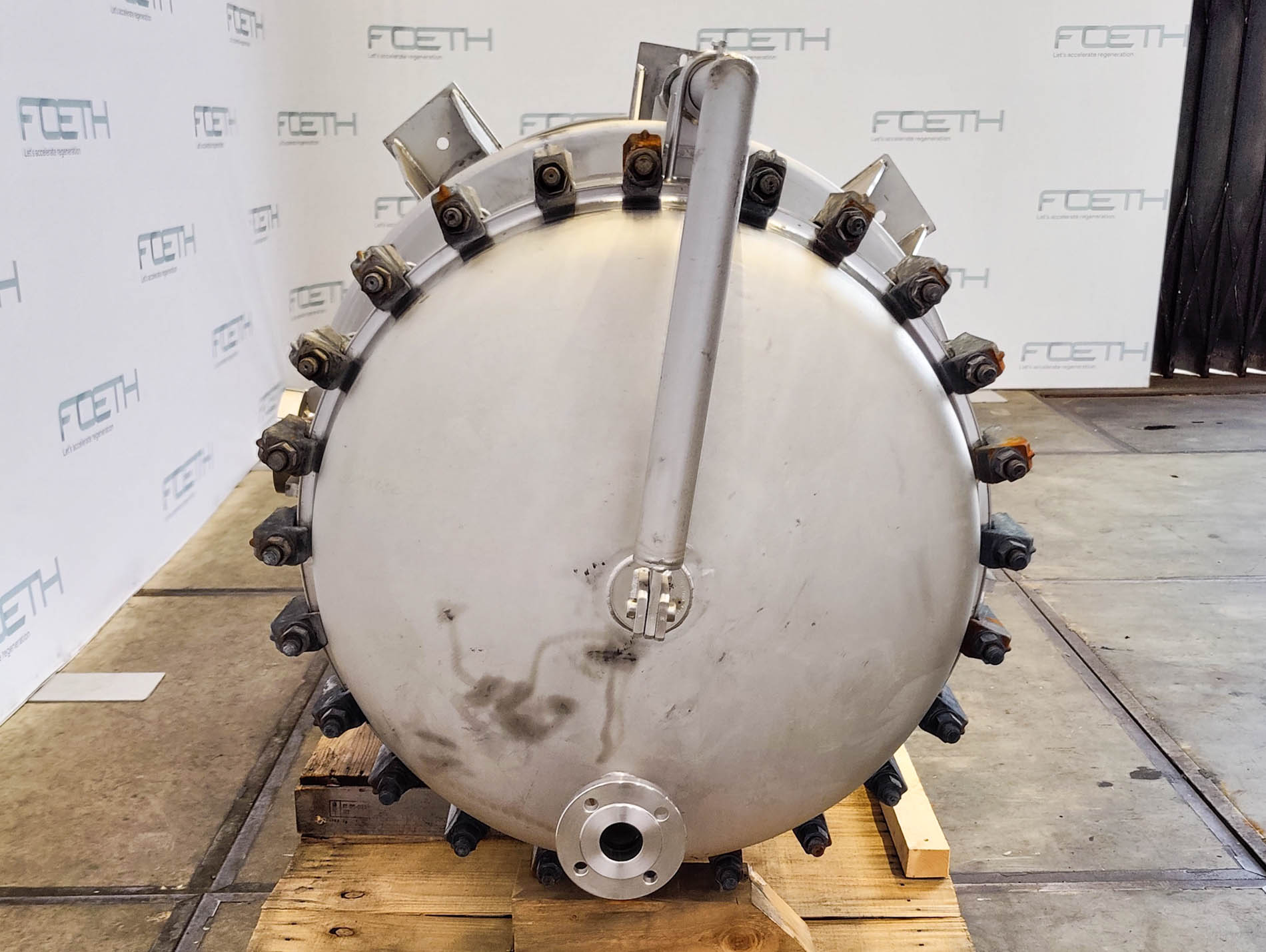 Maschine: LFC LOCHEM MVDCD 900/1000/13.5/11 - Horizontal plate filter Horizontalplattenfilter