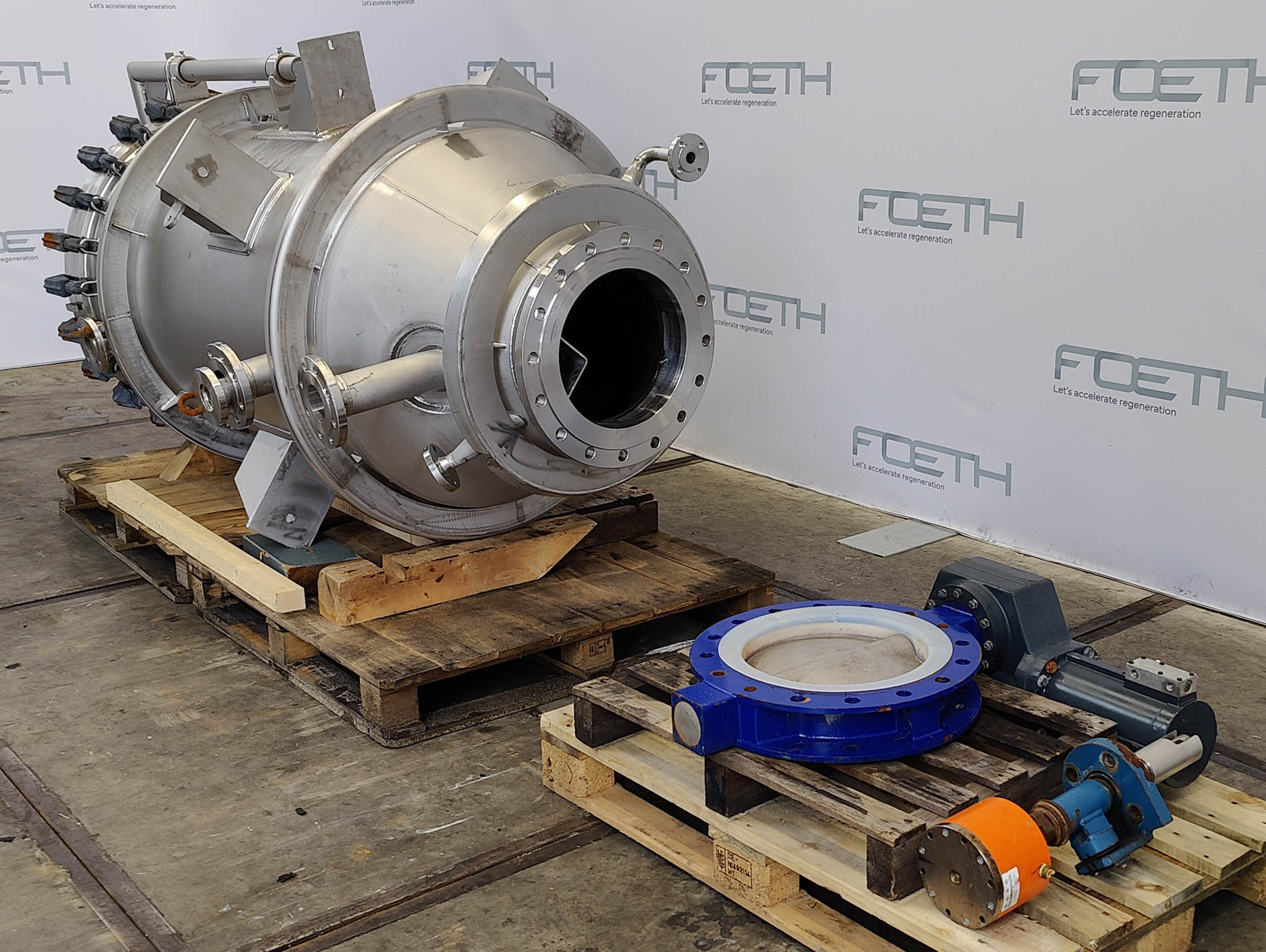 Maschine: LFC LOCHEM MVDCD 900/1000/13.5/11 - Horizontal plate filter Horizontalplattenfilter