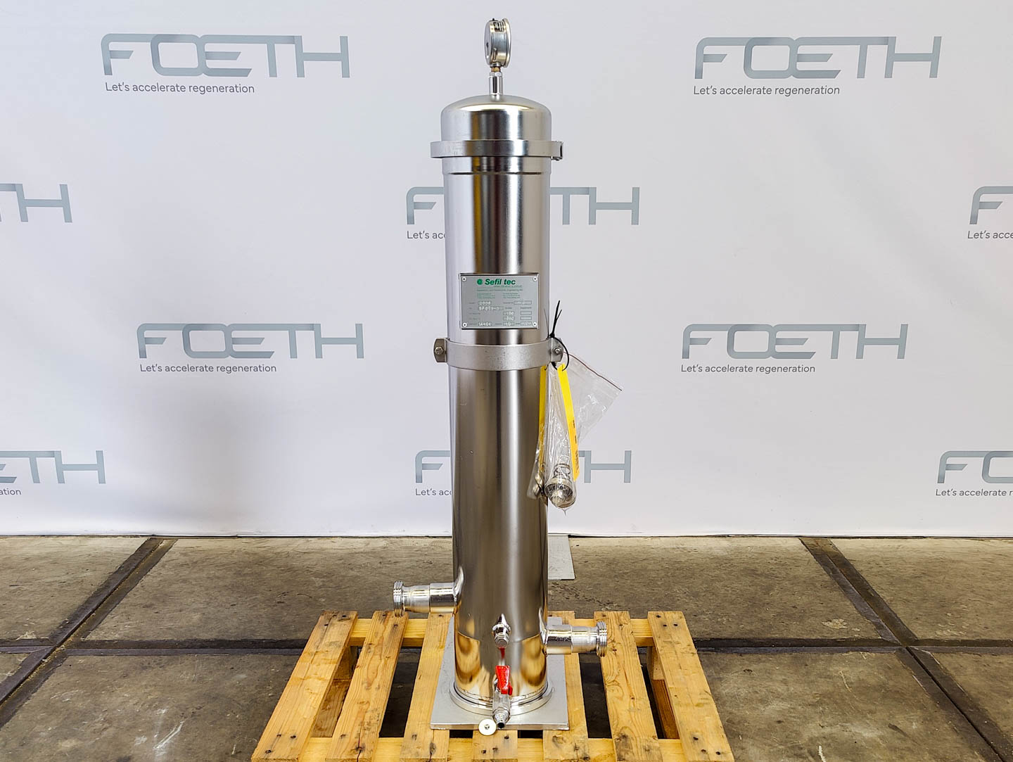 Maschine: SEFIL TEC Candle filter Kerzenfilter