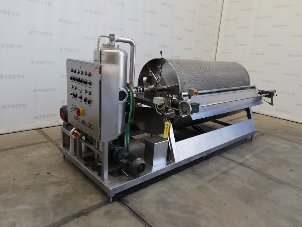 Maschine: SEITZ - WERKE VACUBLOC - Rotating vacuum filter Rabatt