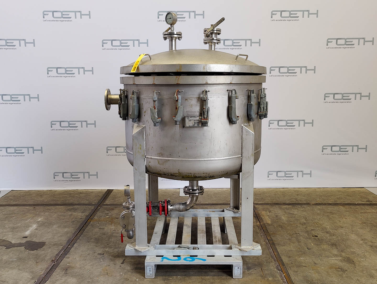 Maschine:  MBF 2002 AC06 080DV 21GEN   Candle filter Kerzenfilter