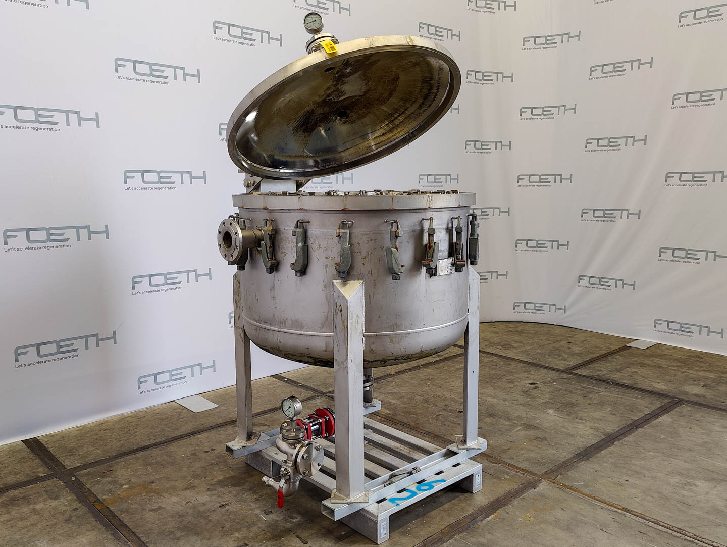 Maschine:  MBF 2002 AC06 080DV 21GEN   Candle filter Kerzenfilter