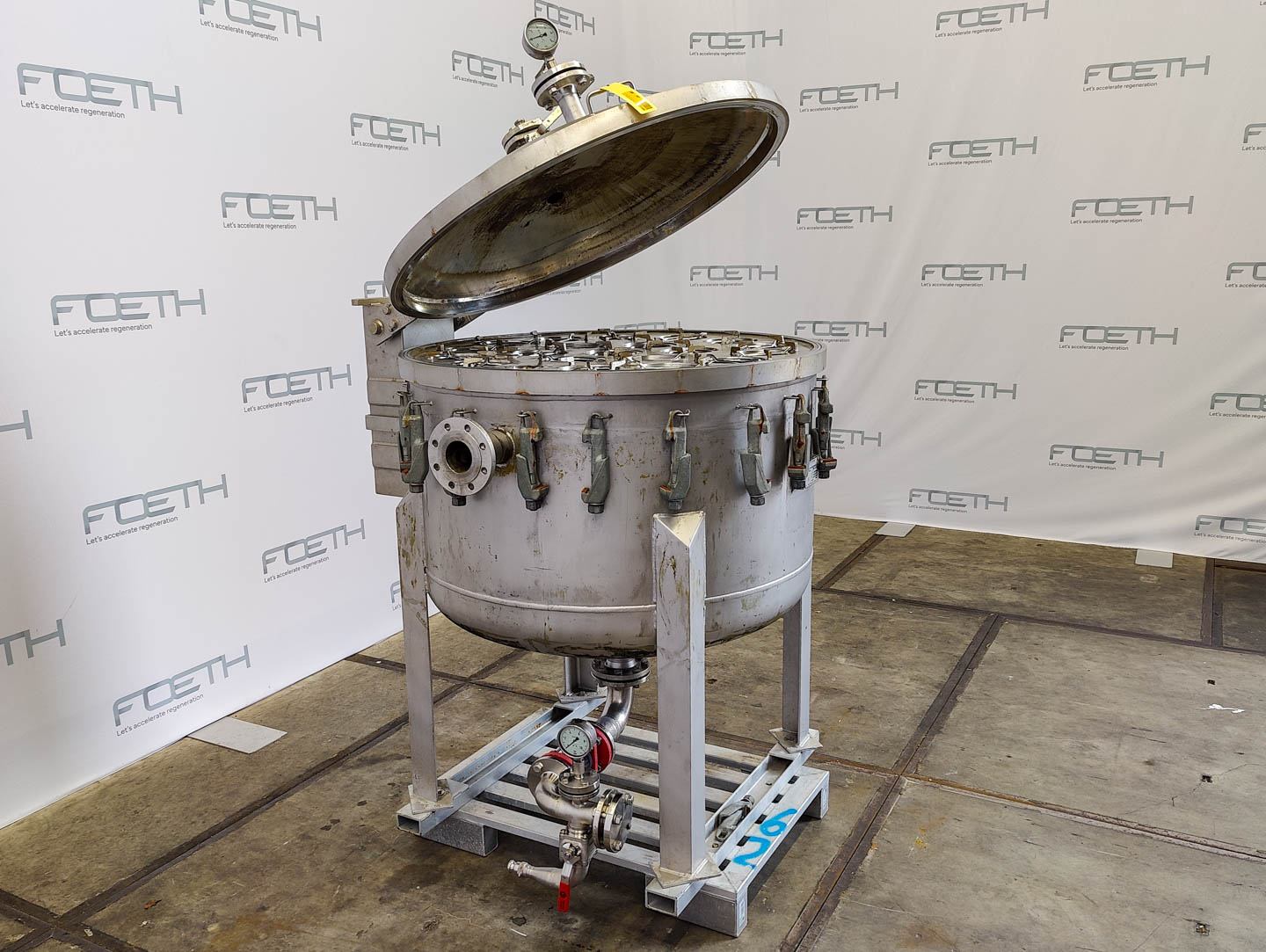 Maschine:  MBF 2002 AC06 080DV 21GEN   Candle filter Kerzenfilter