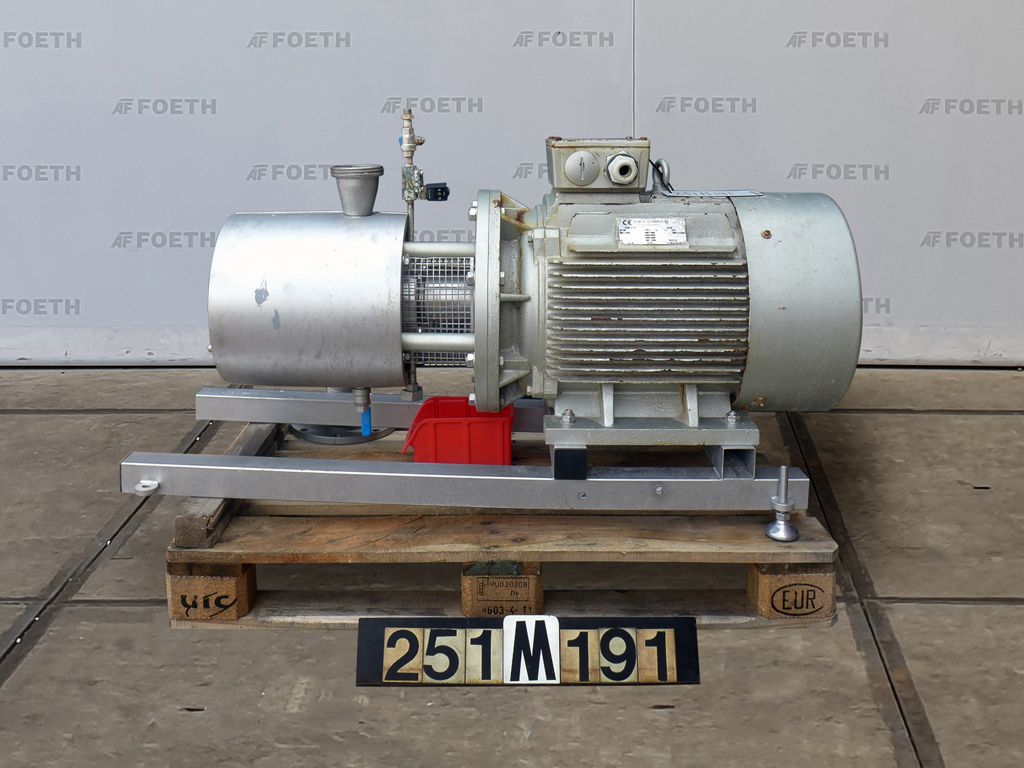 Maschine: FLUKO DMS 3,2/50-20 - Inline mixer In-Line-Mischer