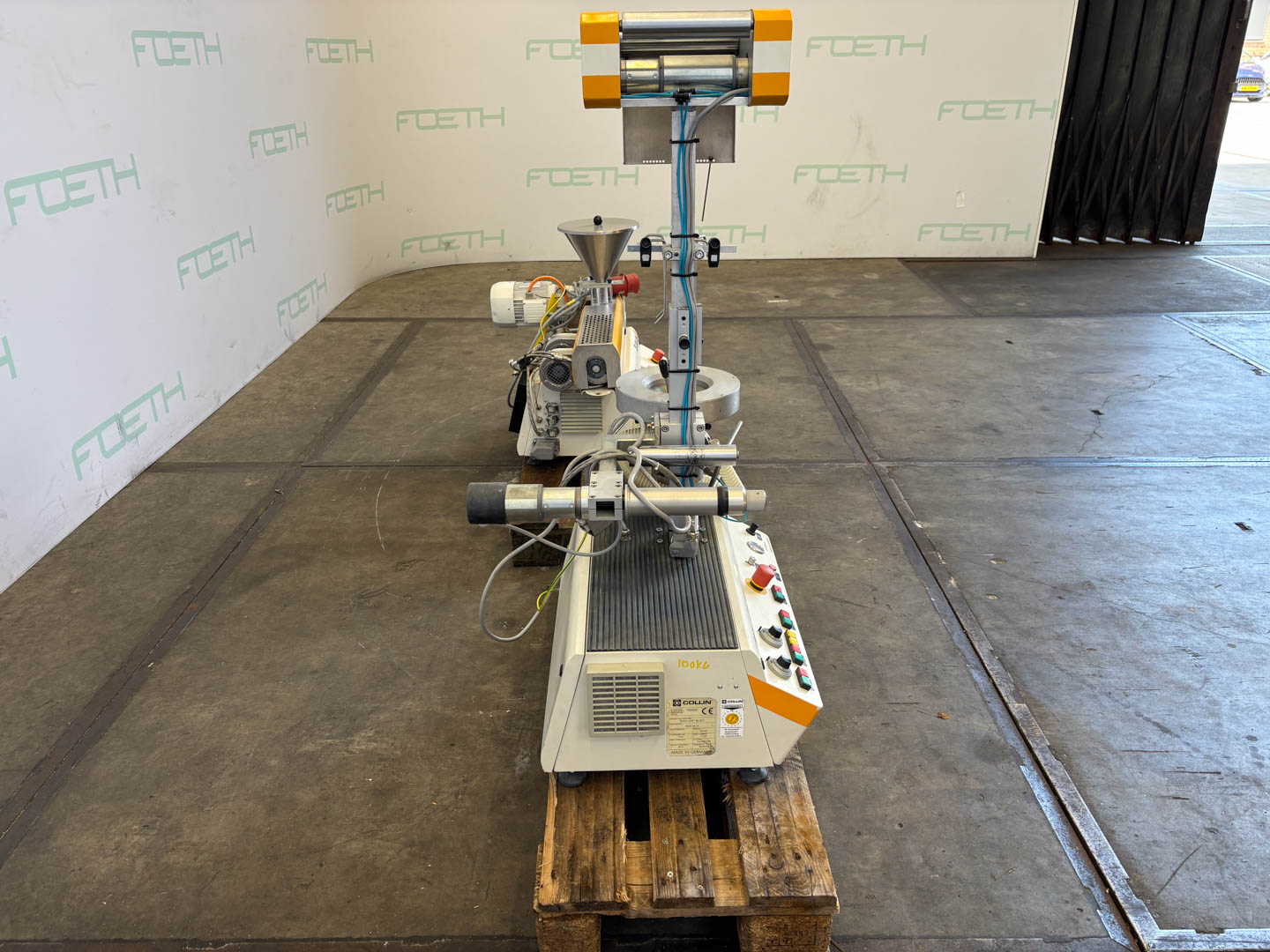 Maschine: COLLIN Teach-Line E20T + BL50T (Blow Film extruder) - Sin Einschneckenextruder