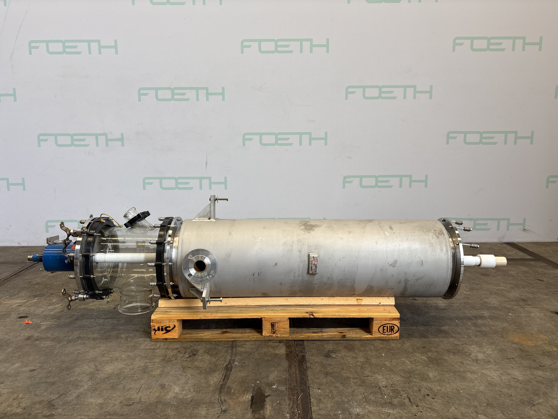 Maschine: QVF GLASSTECHNIK DSV300 WFE (Hastelloy C-22) - Film evaporator Dünnschichtverdampfer