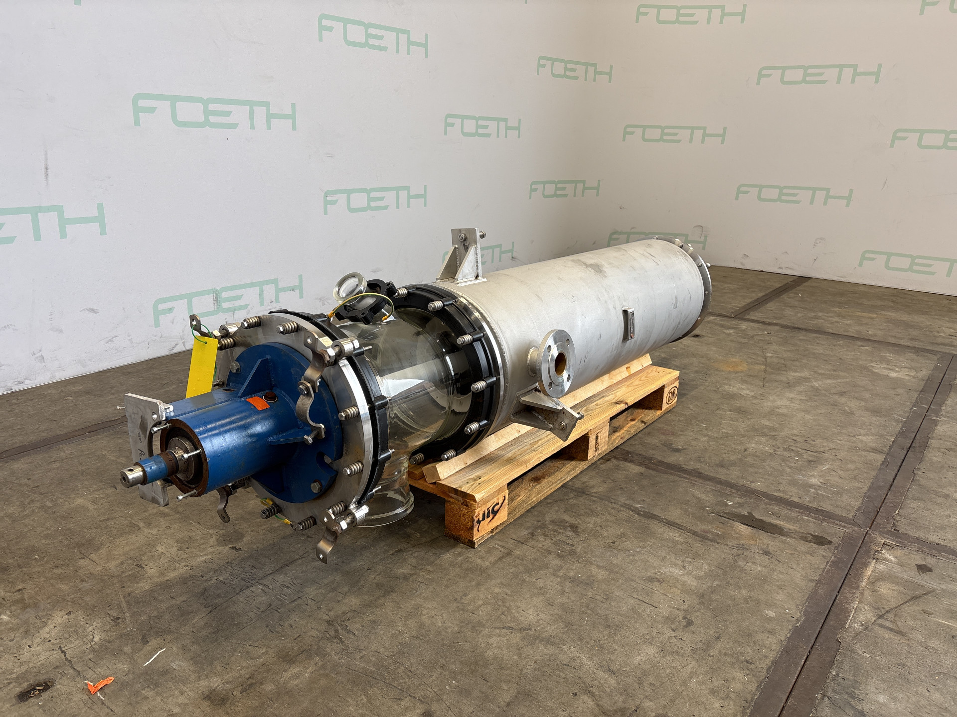 Maschine: QVF GLASSTECHNIK DSV300 WFE (Hastelloy C-22) - Film evaporator Dünnschichtverdampfer