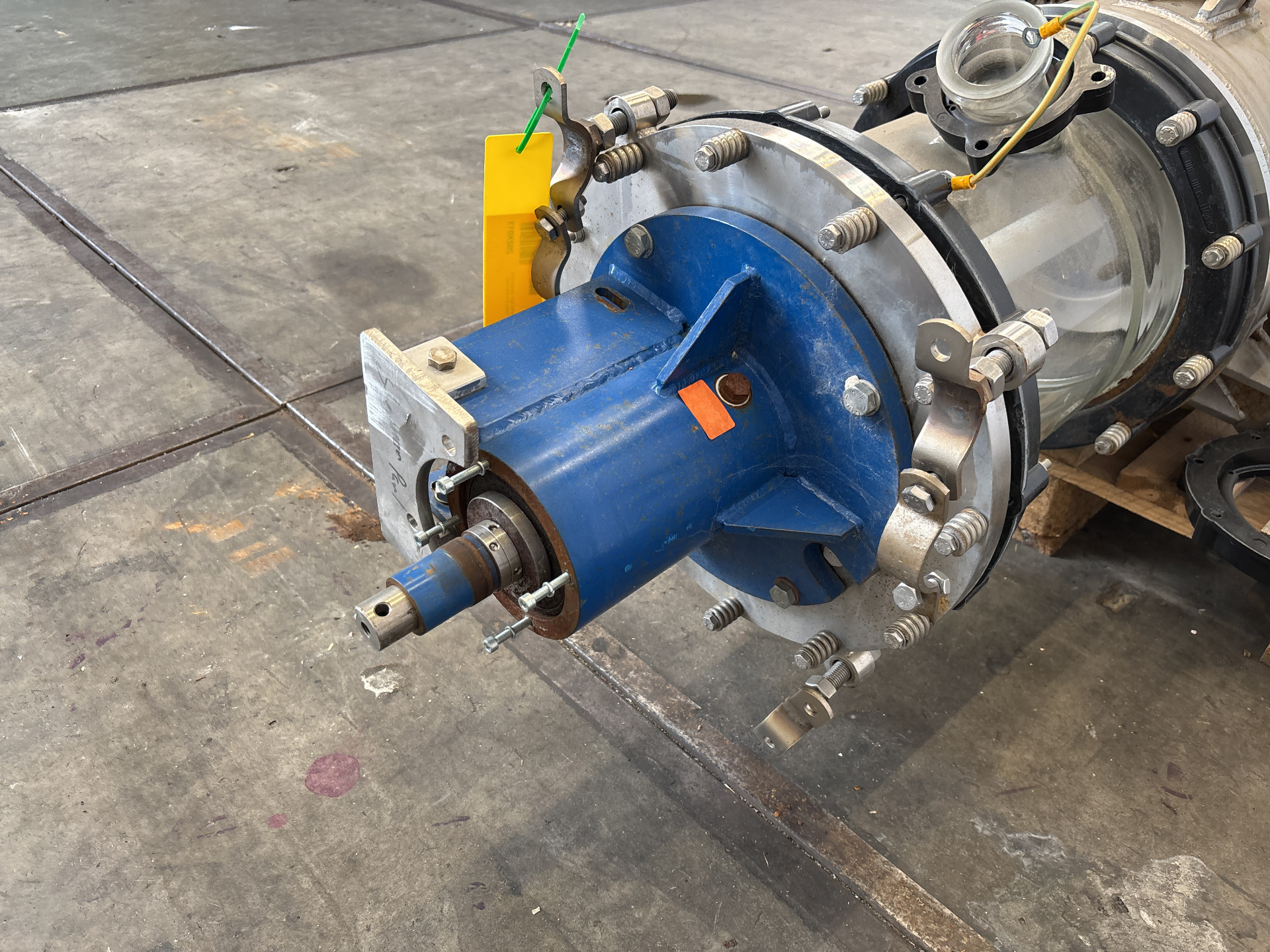 Maschine: QVF GLASSTECHNIK DSV300 WFE (Hastelloy C-22) - Film evaporator Dünnschichtverdampfer