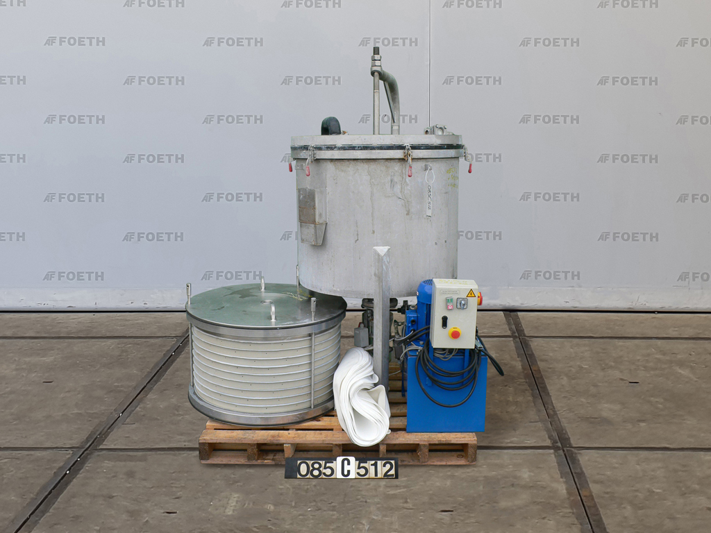 Maschine: SPARKLER 33-S-11 REVERSE - Horizontal plate filter Horizontalplattenfilter