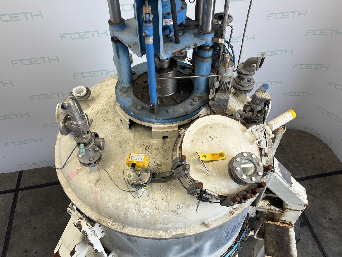 Maschine: MAVAG ALTENDORF Glass-lined / Hastelloy C-22 - Nutsche filter Organische Stoffe