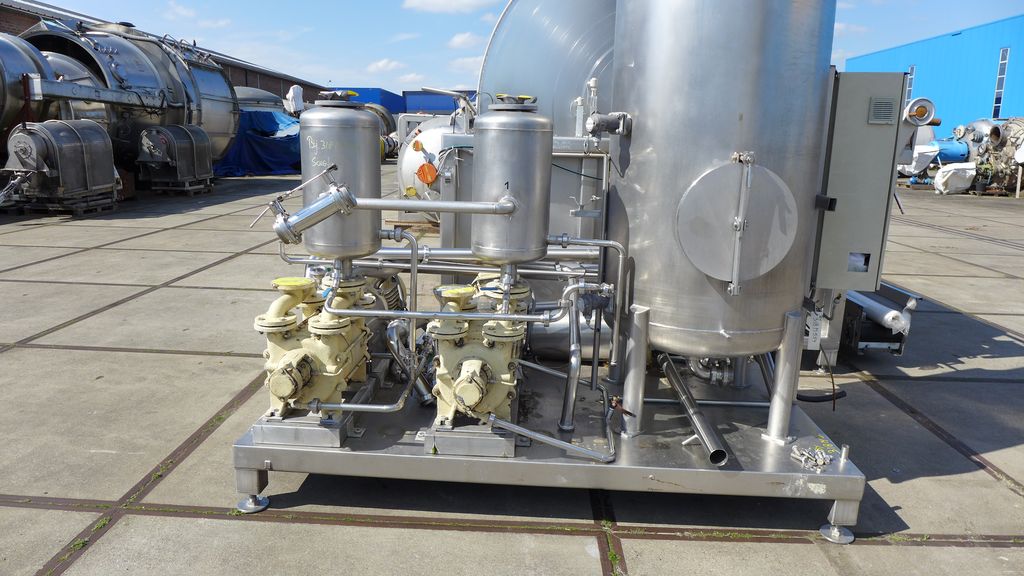 Maschine: SCHENK VDF - Rotating vacuum filter Rotierende Vakuumfilter