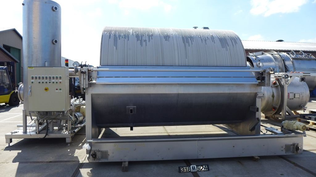 Maschine: SCHENK VDF - Rotating vacuum filter Rotierende Vakuumfilter