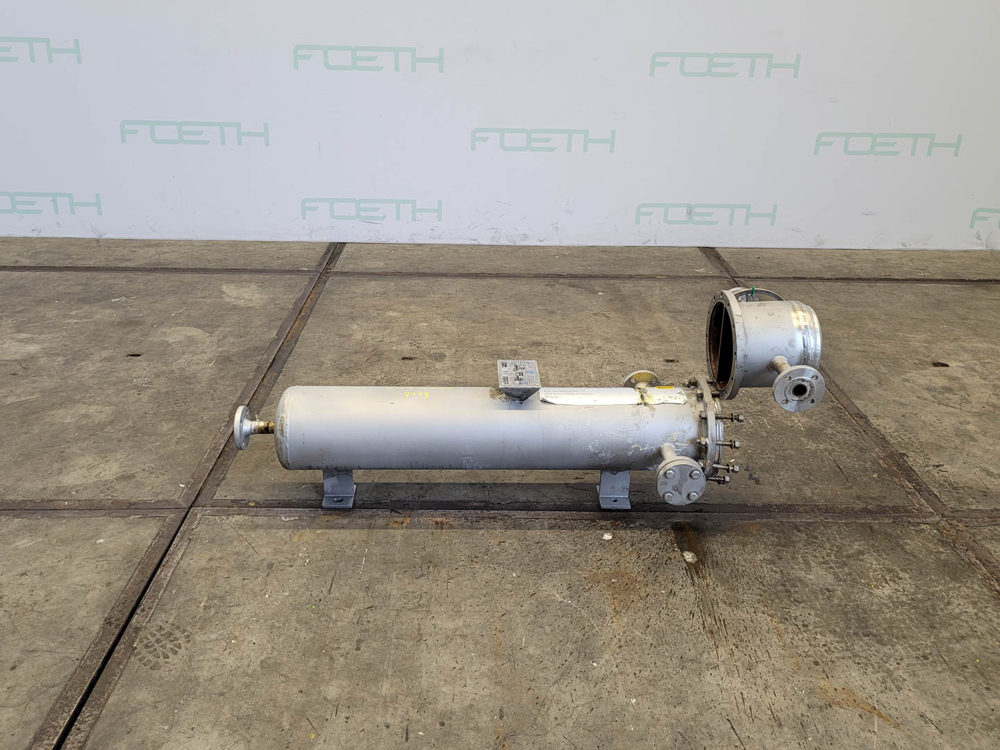 Maschine: SAG ASME VIII DIV 1 1m² - Shell and tube heat exchange Getränke