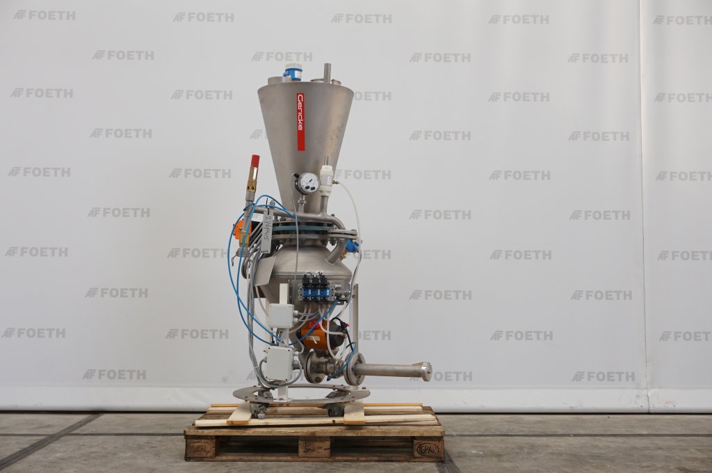 Maschine: GERICKE Type PTA 50 Conveying - Pneumatic conveying system Pneumatische Fördersysteme